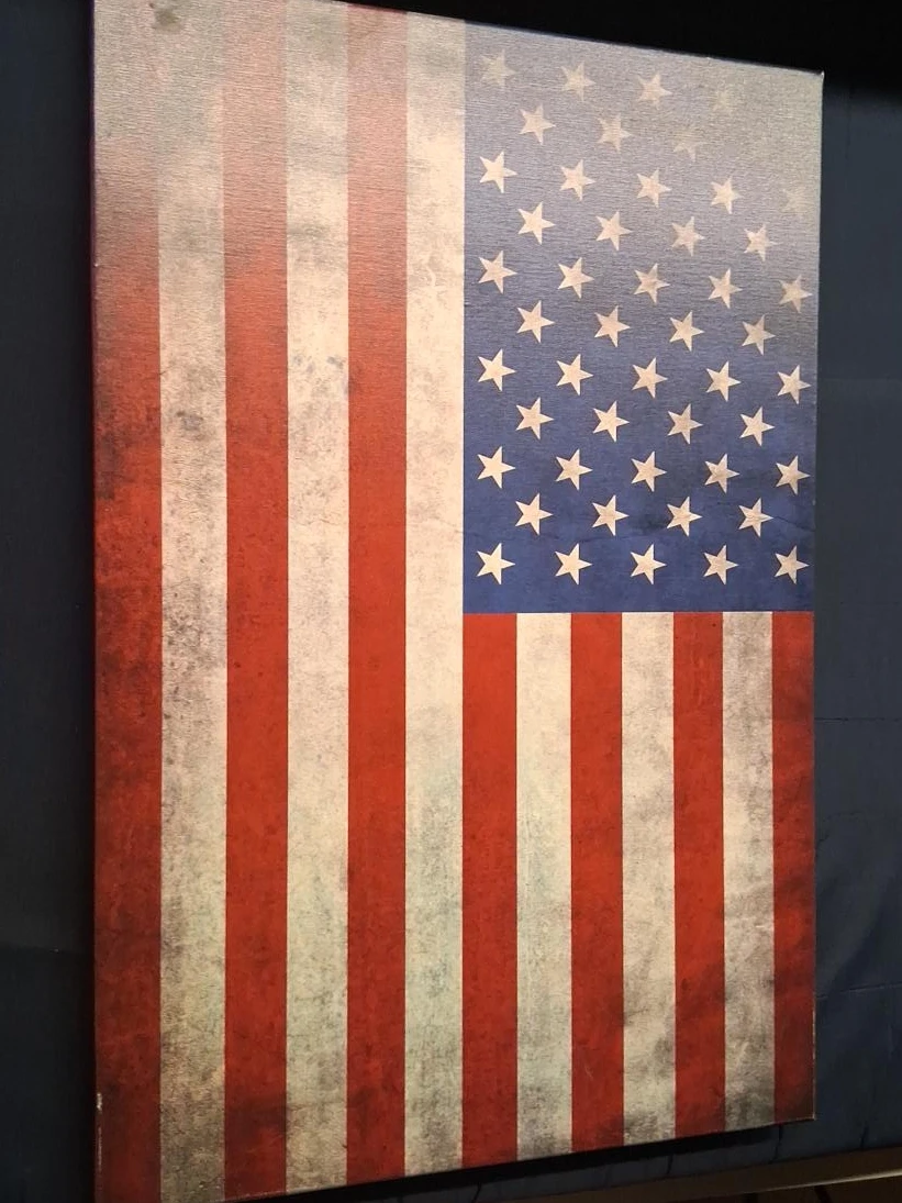 American Flag Canvas Wall Art