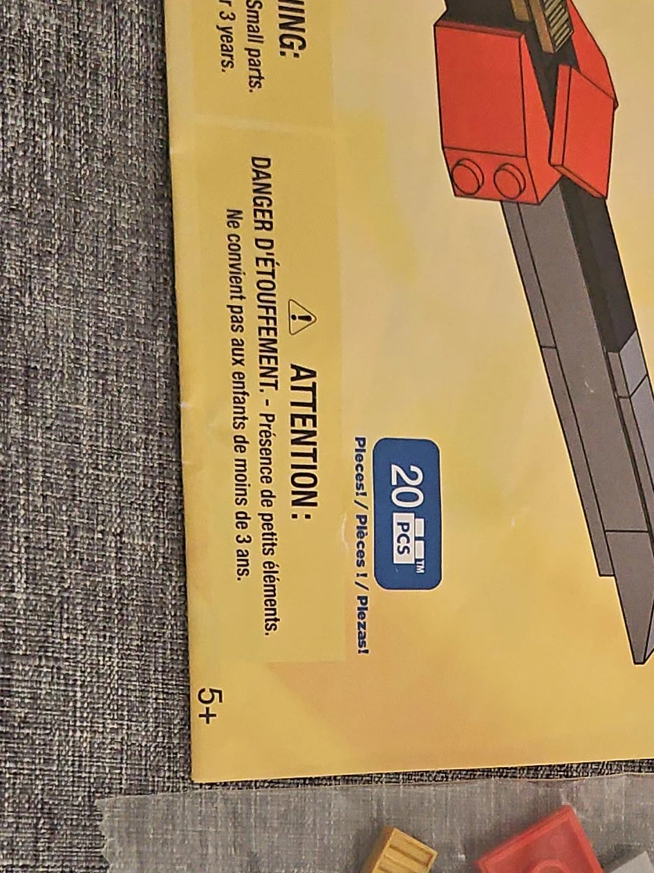 20-Piece LEGO Building Set