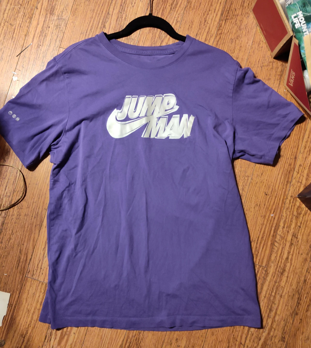 Purple Nike Jordan Jumpman Graphic T-Shirt