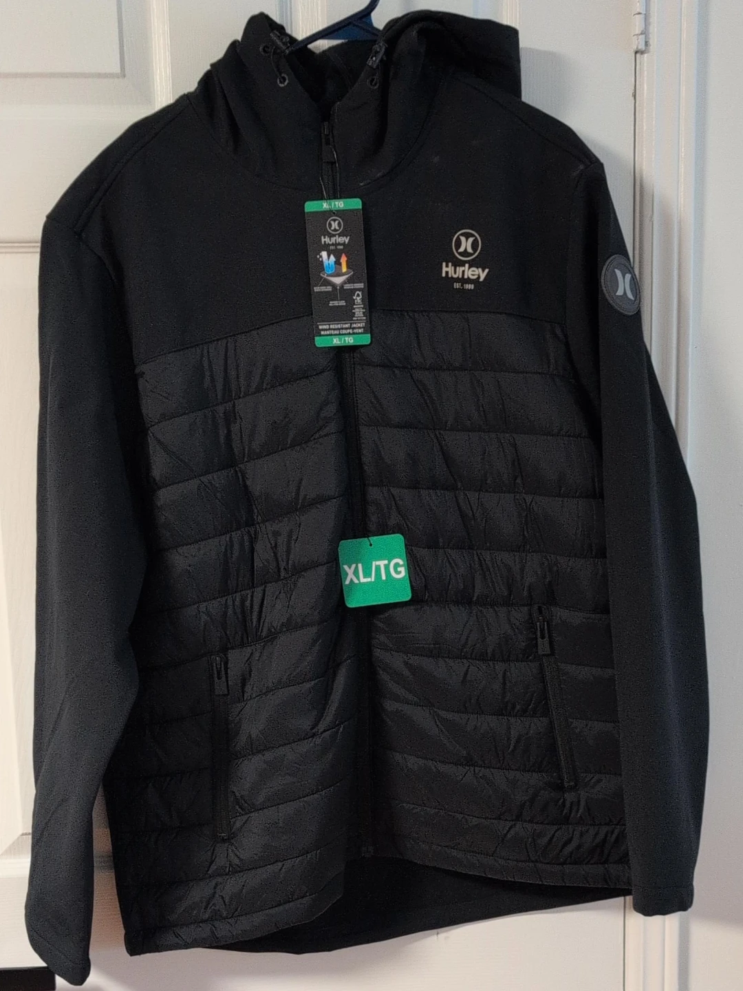 Hurley Wind Resistant Jacket Black