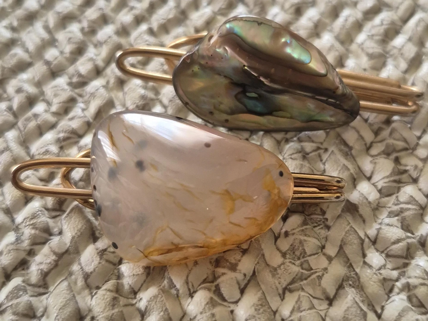 Set of Two Decorative Hair Clips