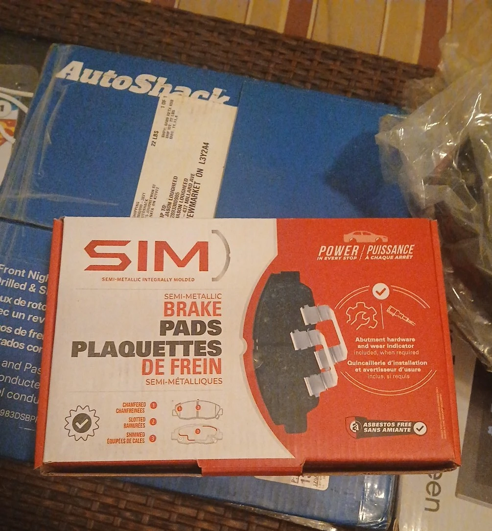 SIM Semi-Metallic Brake Pads