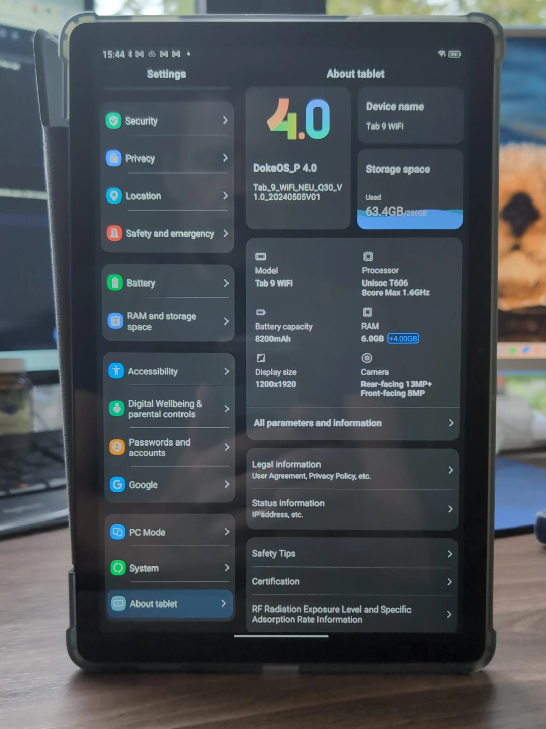 Blackview Tab 9 WiFi 256GB Tablet - photo 4