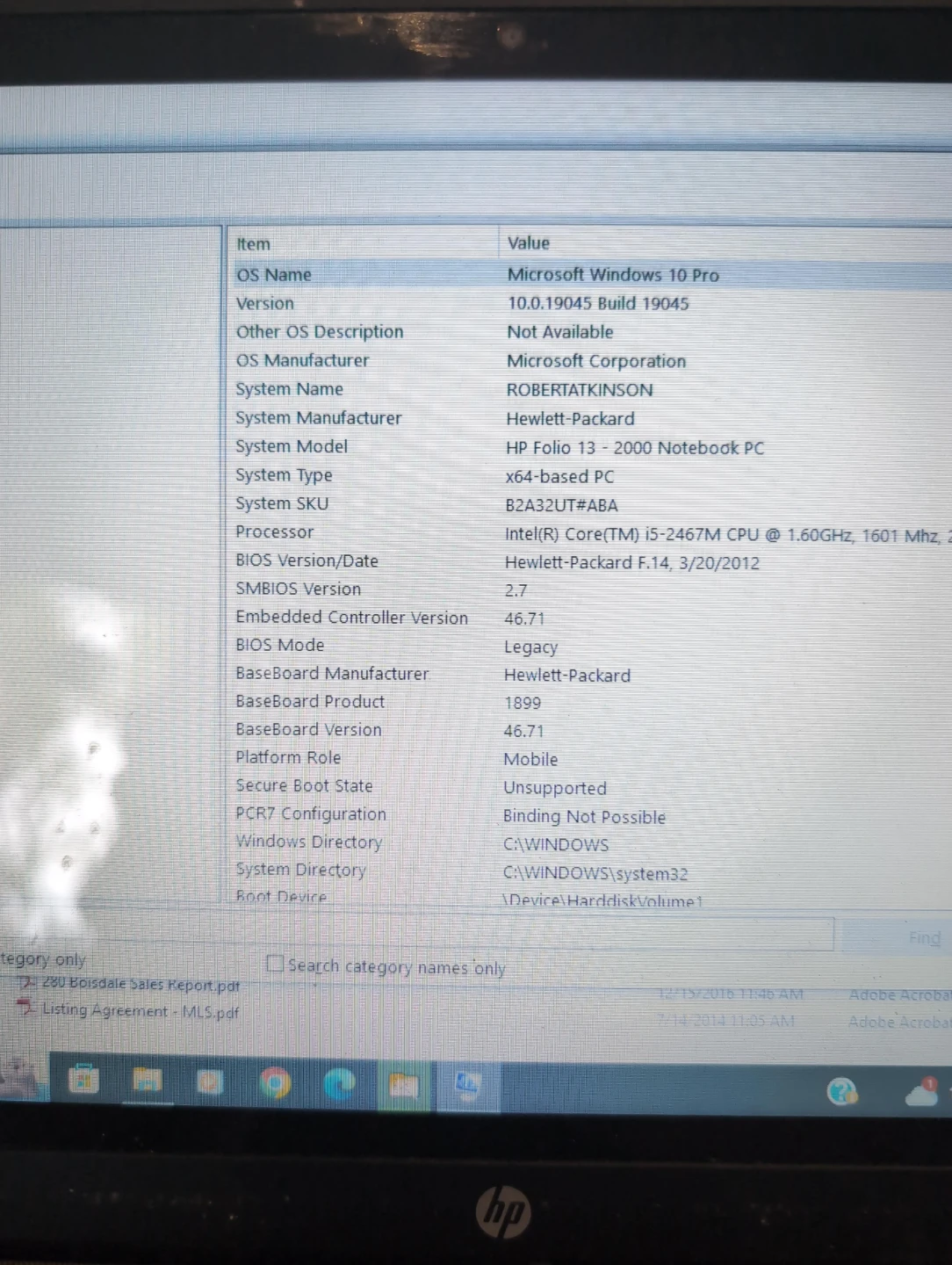 HP Folio 13-2000 Notebook PC