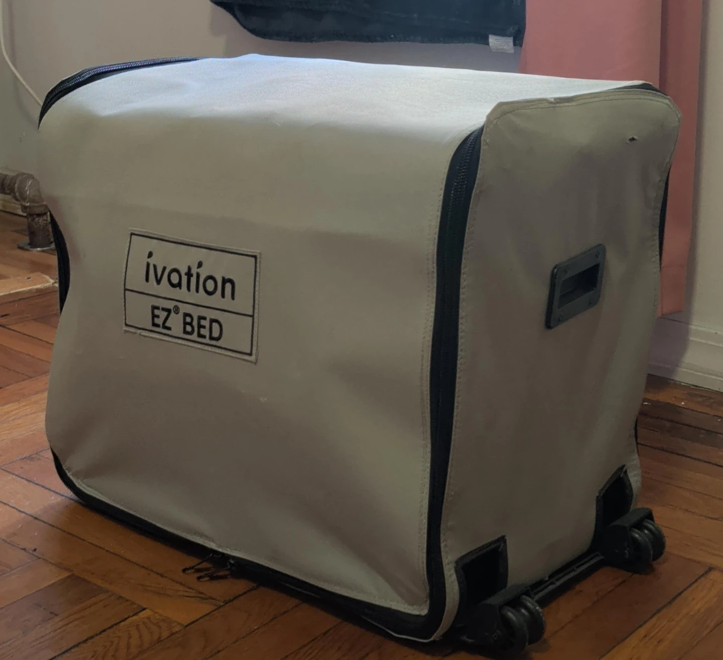 Ivation EZ twin inflatable Bed with Rolling Storage Case
