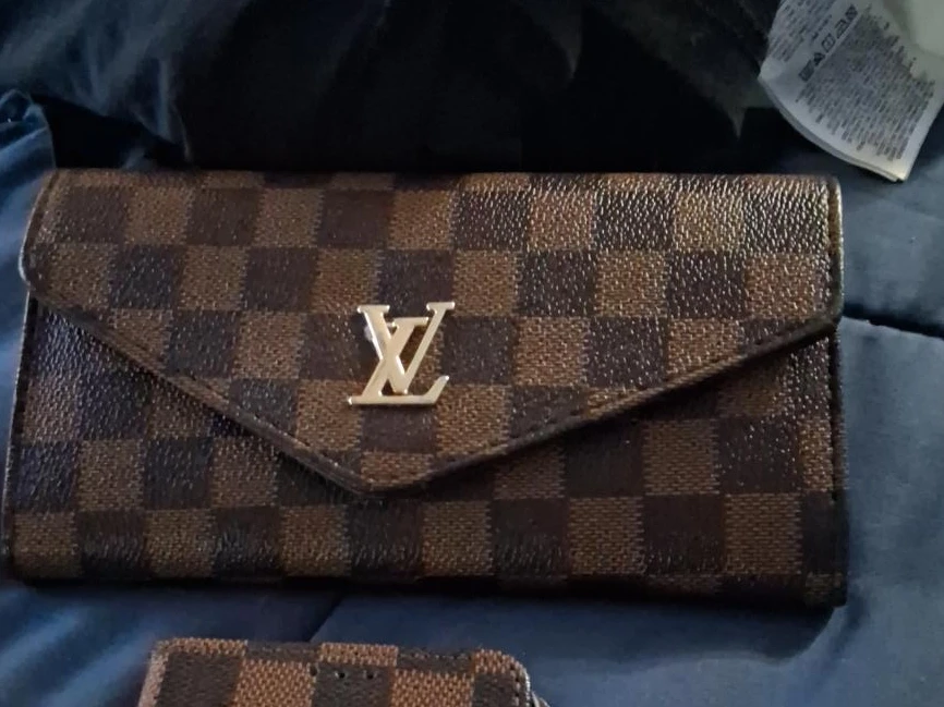 Louis Vuitton Damier Ebene Wallet and Phone Case