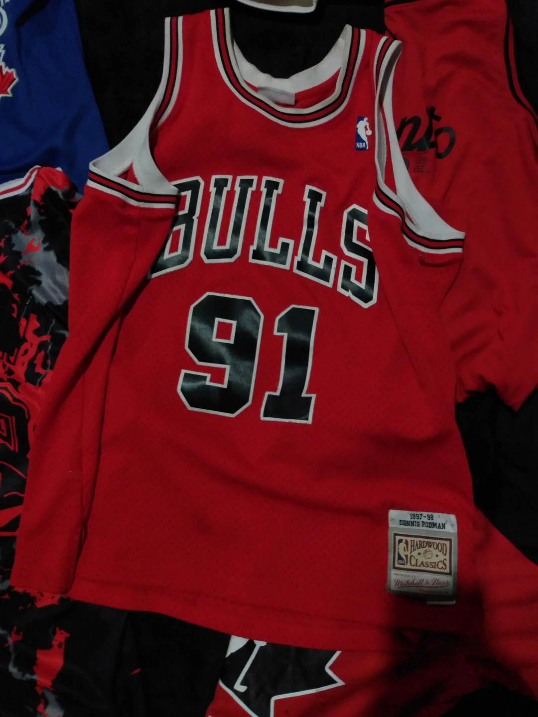 Mitchell & Ness Chicago Bulls Dennis Rodman Jersey