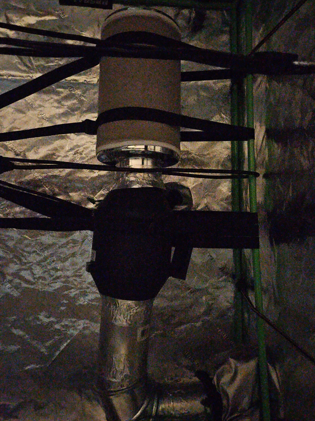 Inline Duct Fan and Carbon Filter Set