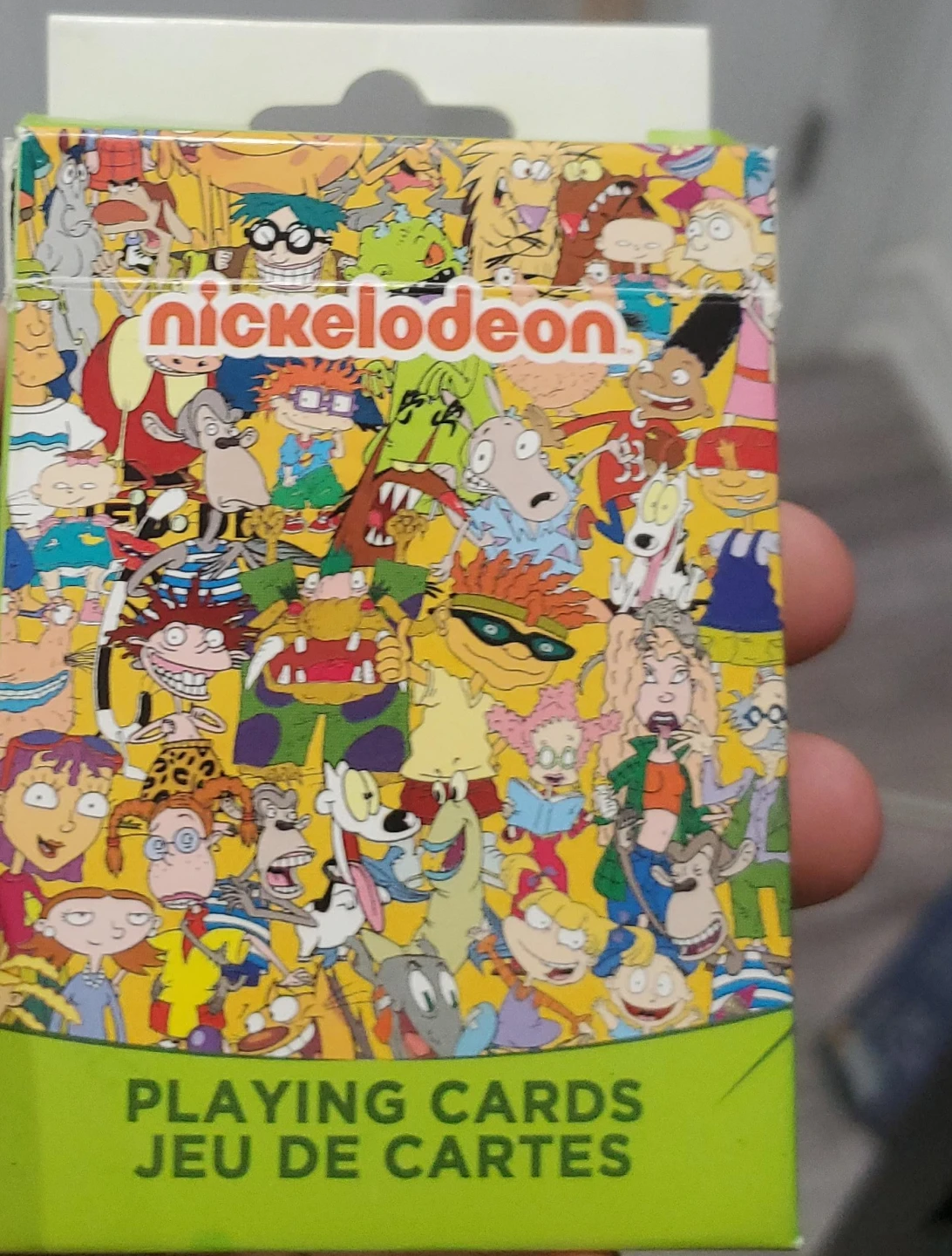 Nickelodeon Characters Playing Cards