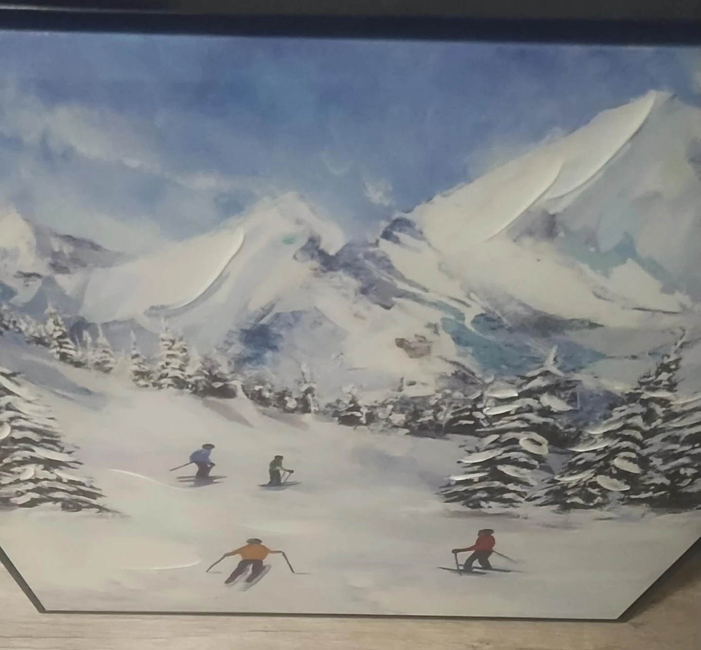 Christmas painting