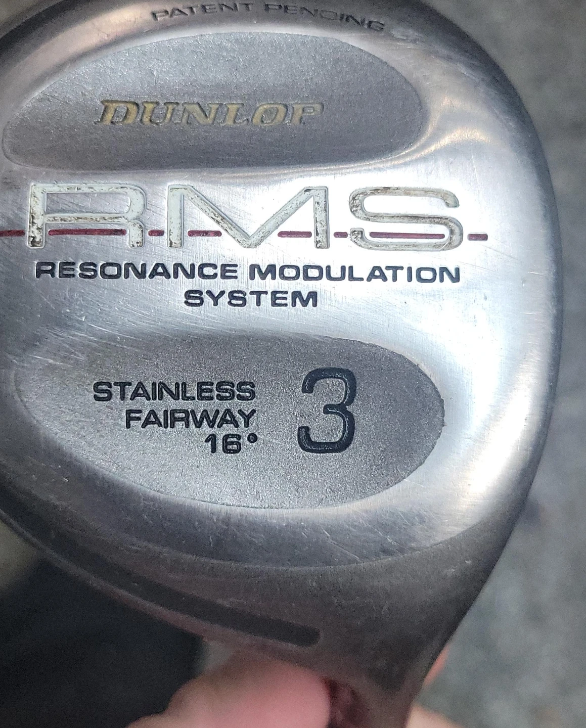Dunlop RMS 3 Wood Stainless Fairway Club
