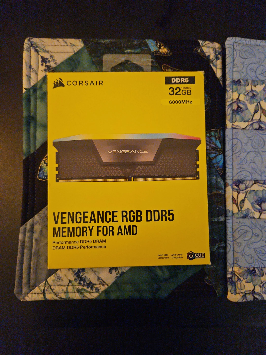 Corsair Vengeance RGB DDR5 32GB 6000MHz Memory for AMD