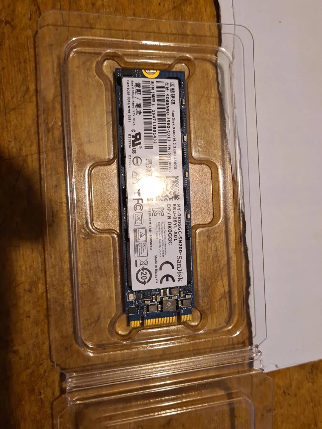 SanDisk X400 256GB M.2 2280 SSD