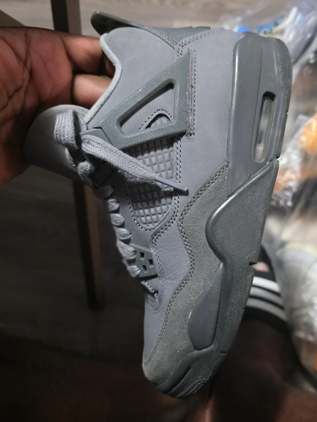 Air Jordan 4 Retro Grey Sneakers