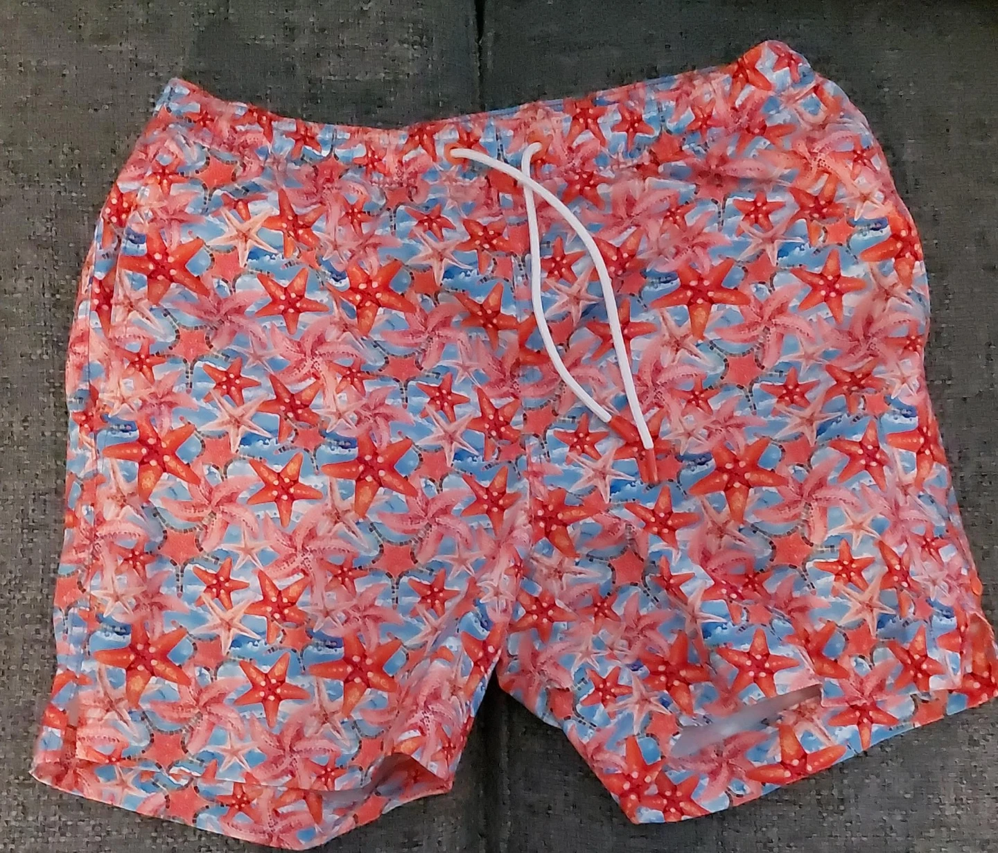 Starfish Print Swim Shorts