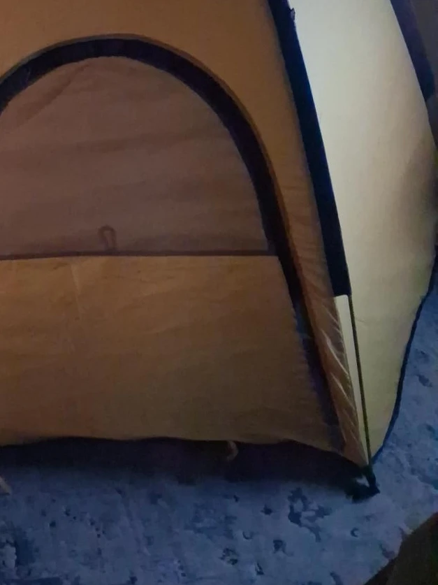 Yellow Camping Tent