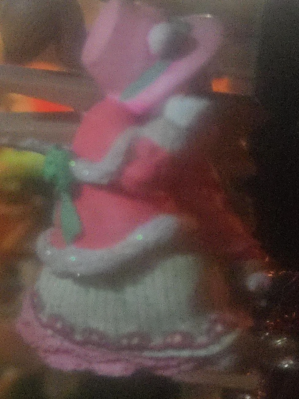 Vintage Ceramic Christmas Figurine