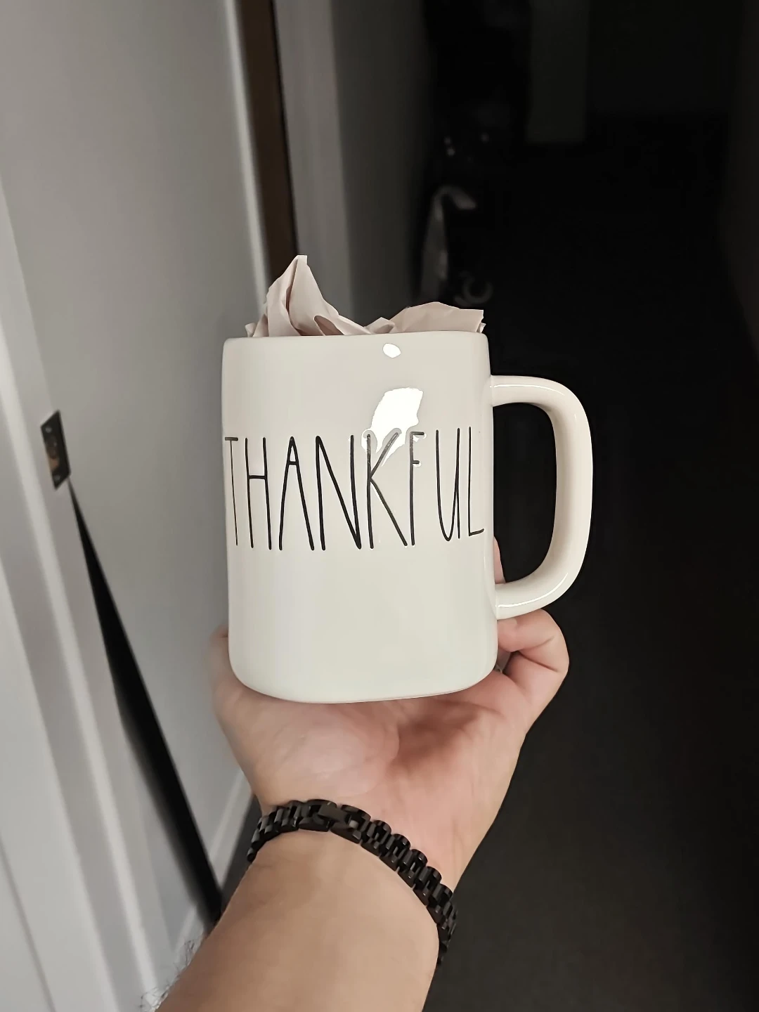 Rae Dunn Thankful Mug