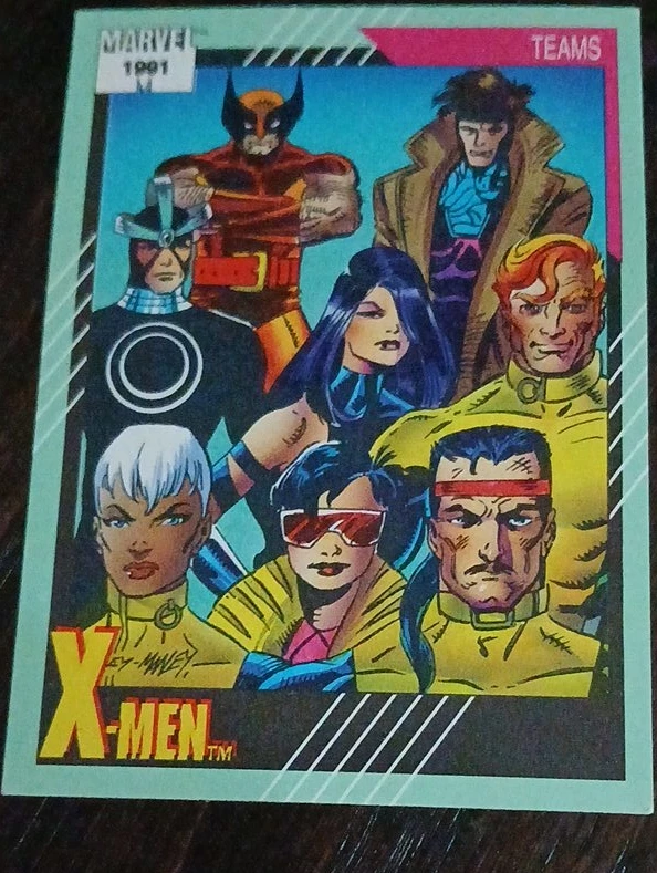 1991 Marvel X-Men Teams Trading Card