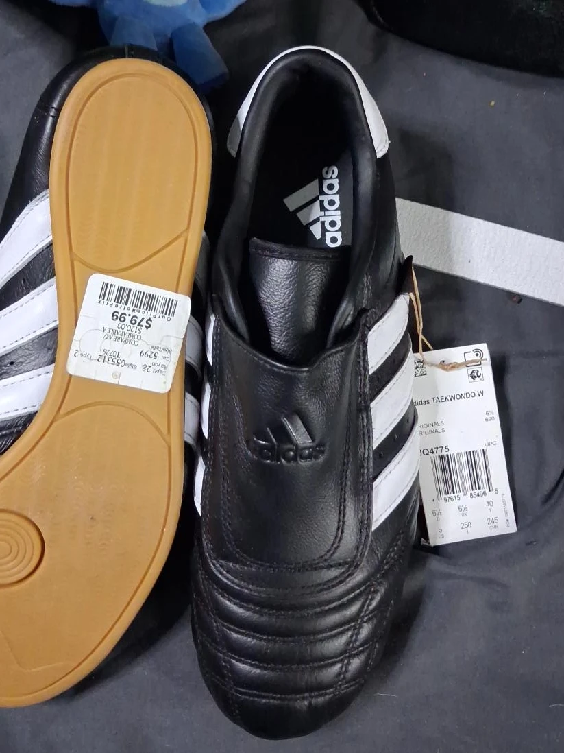 Adidas Taekwondo Shoes Black and White
