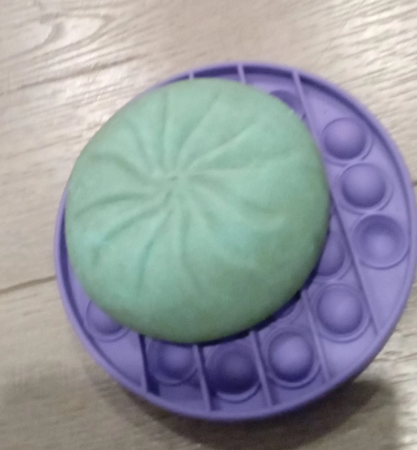 Purple Round Pop-it Fidget Toy