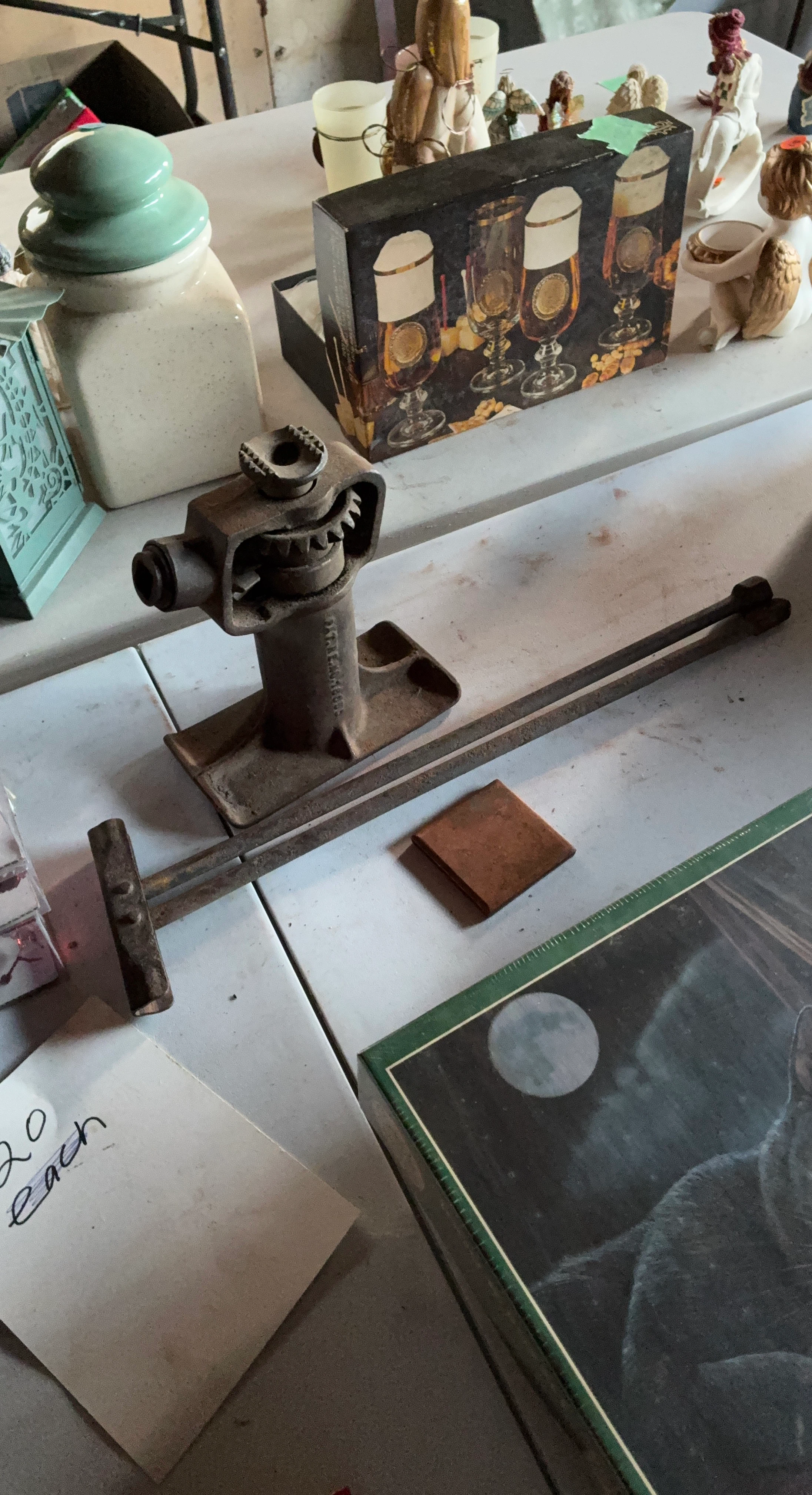 Vintage Mechanical Ratchet Car Jack