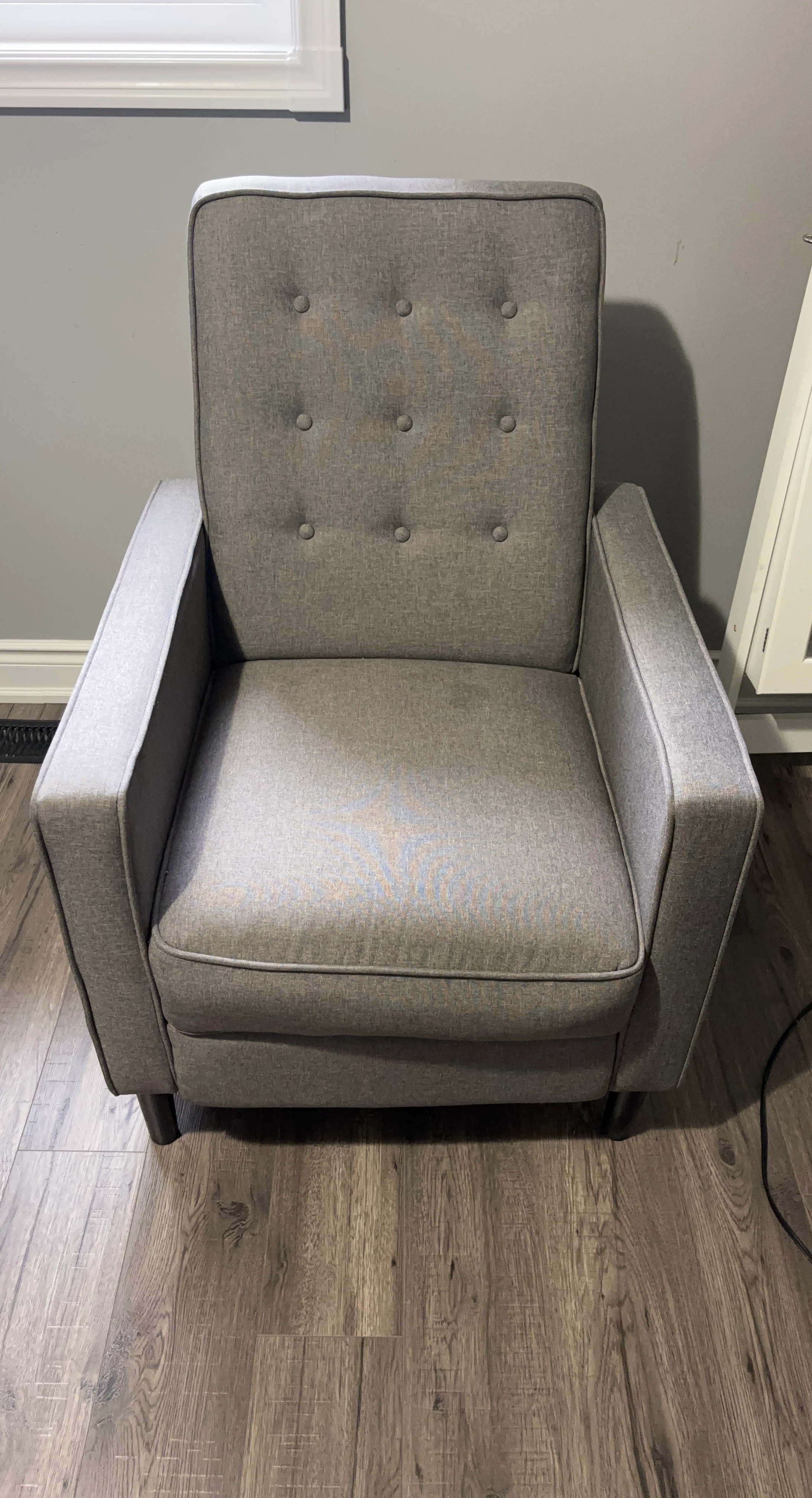Grey Recliner Chair