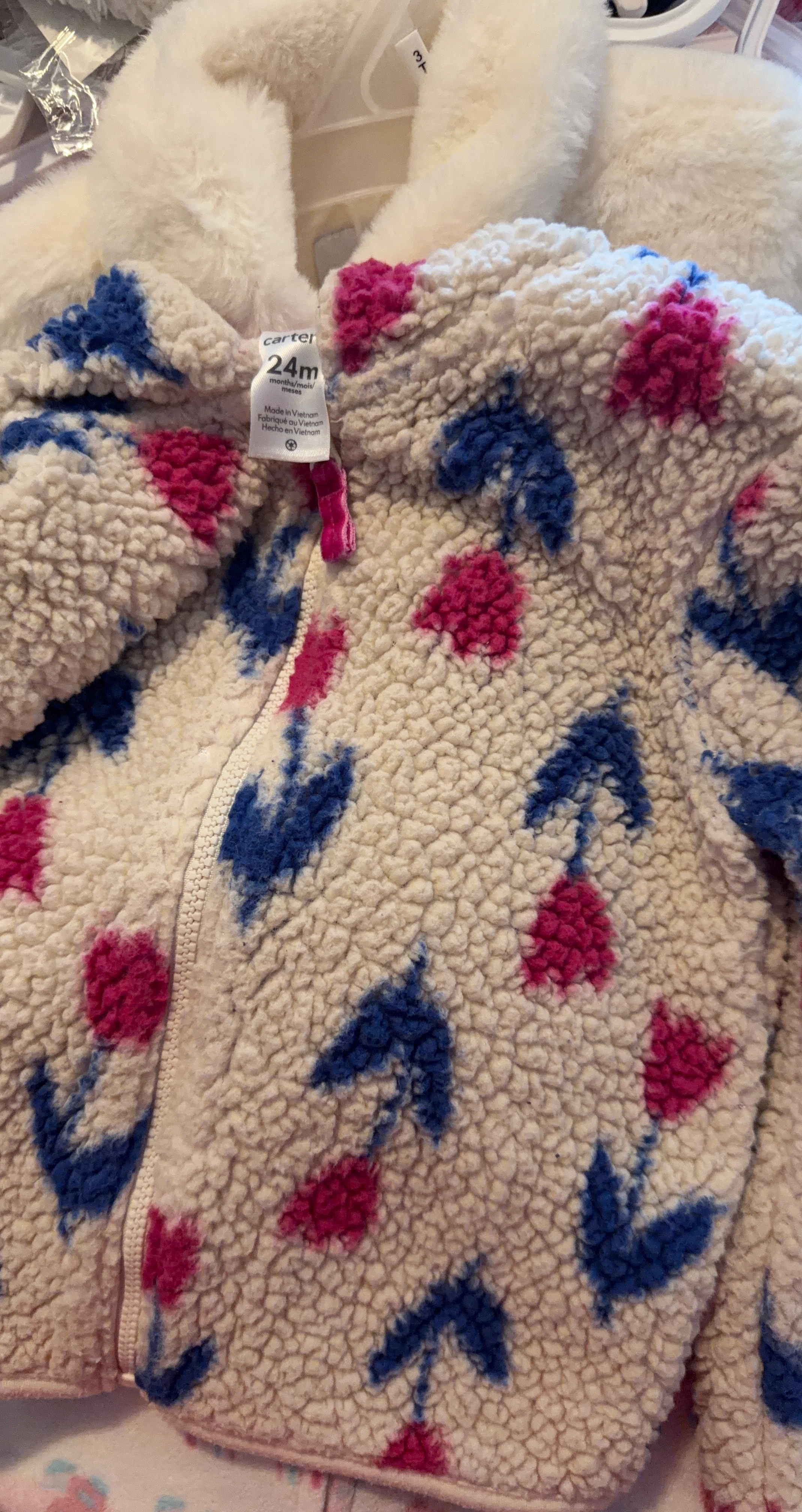 Carter's Fleece Zip-Up Jacket 24m