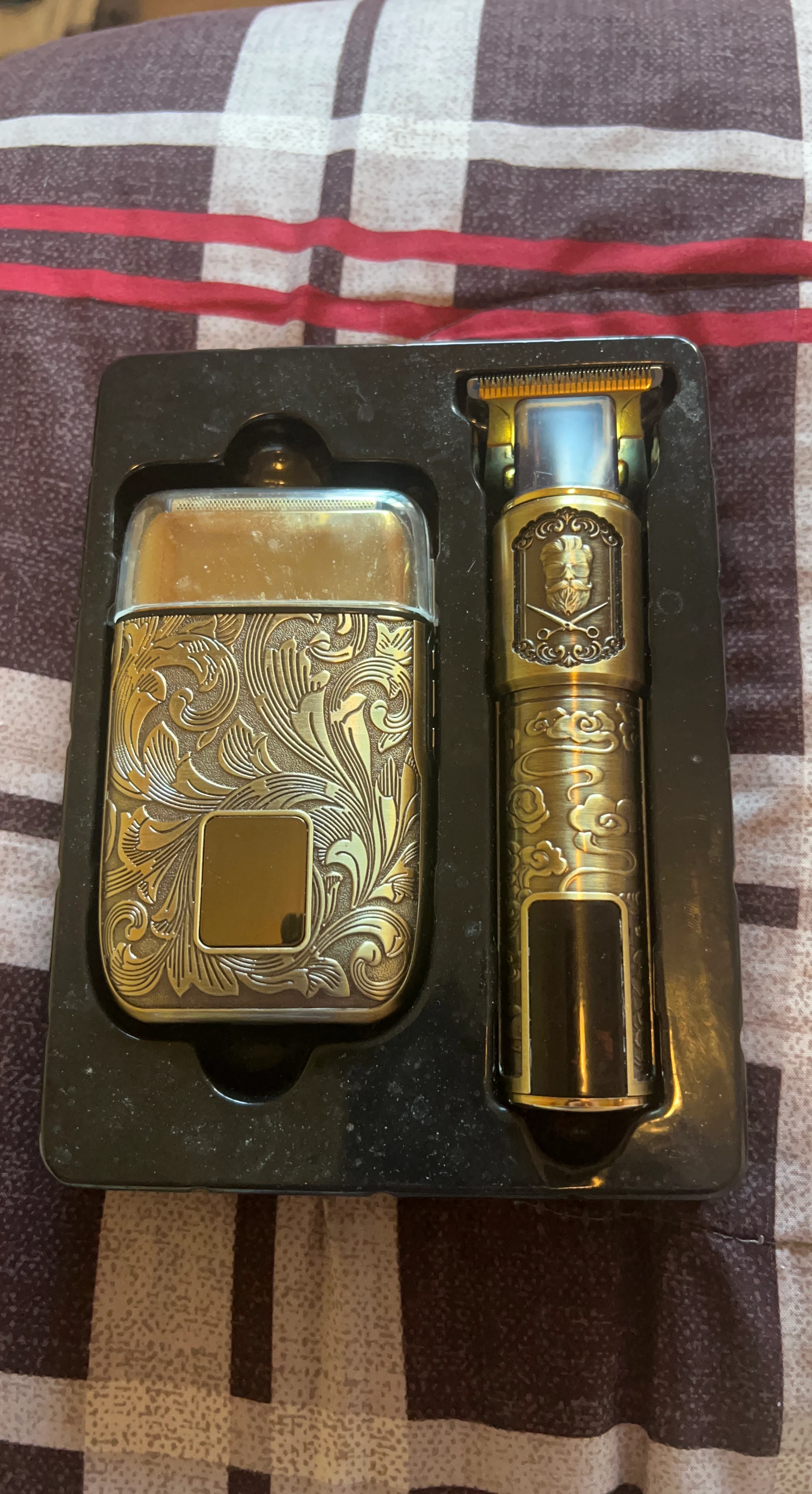 Vintage Style Hair Trimmer and Shaver Set