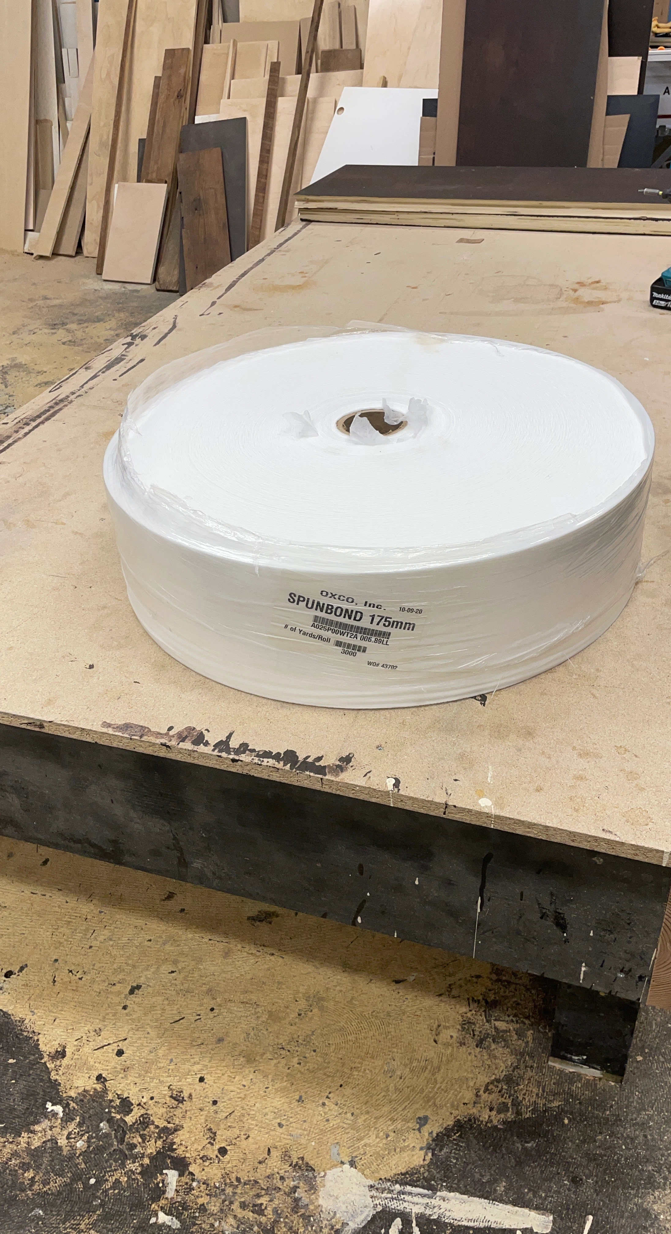 OXCO Spunbond Fabric Roll 175mm