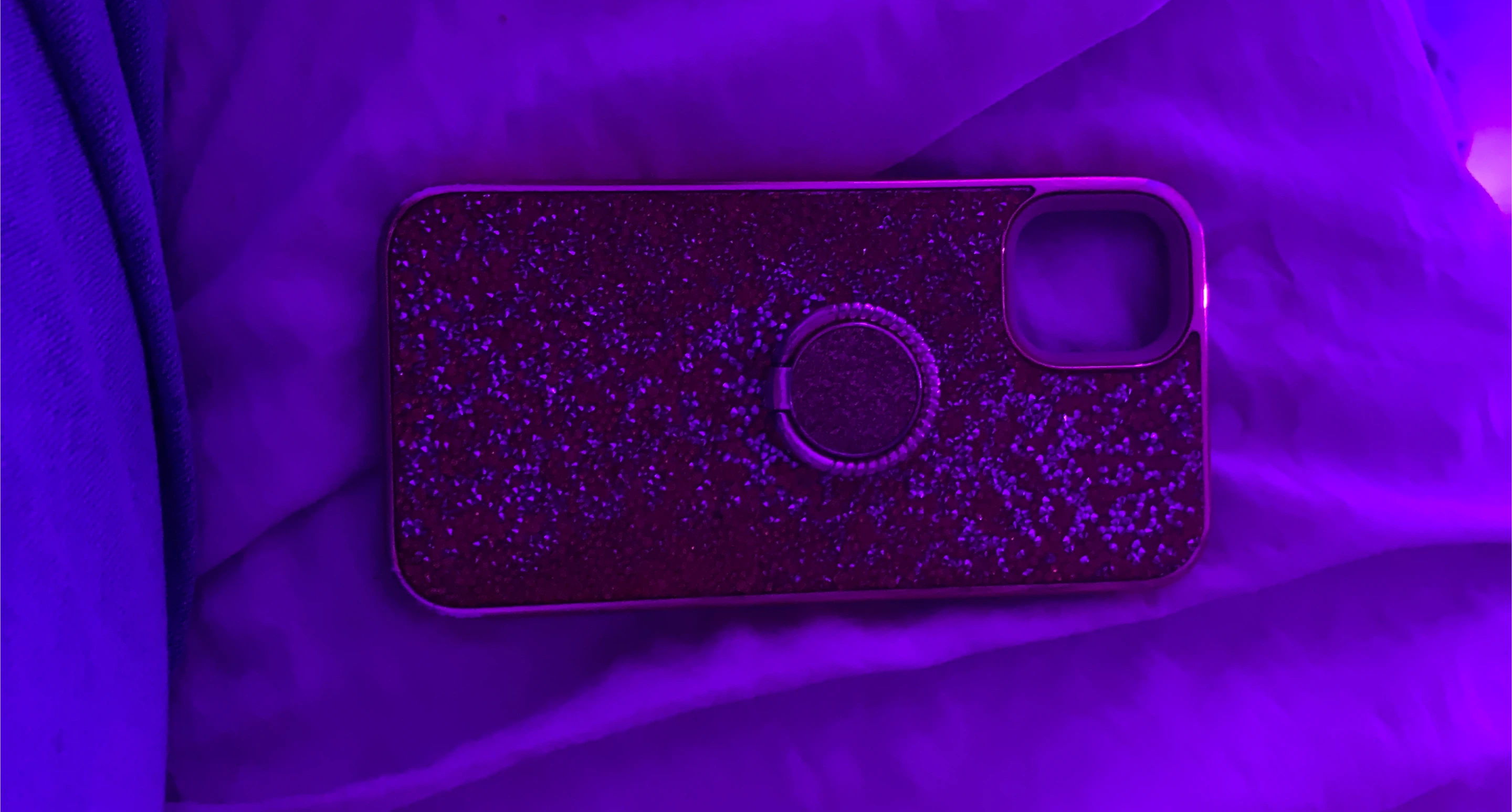 Sparkly Glitter Phone Case with Ring Holder