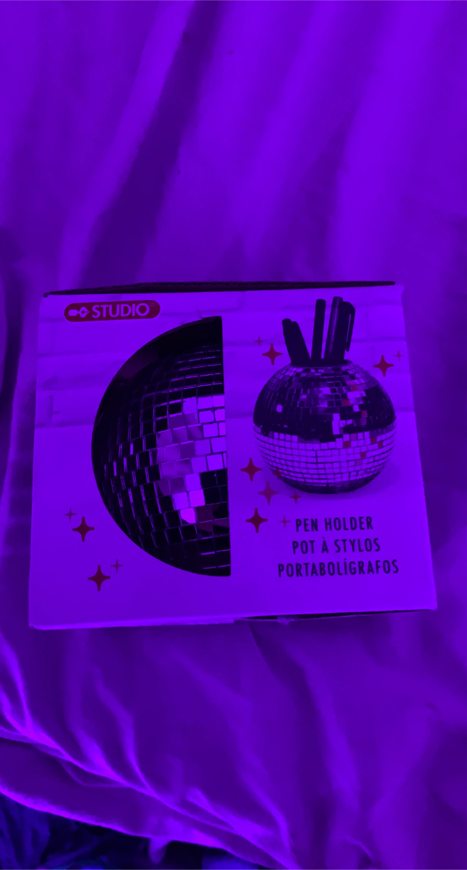 Studio Disco Ball Pen Holder