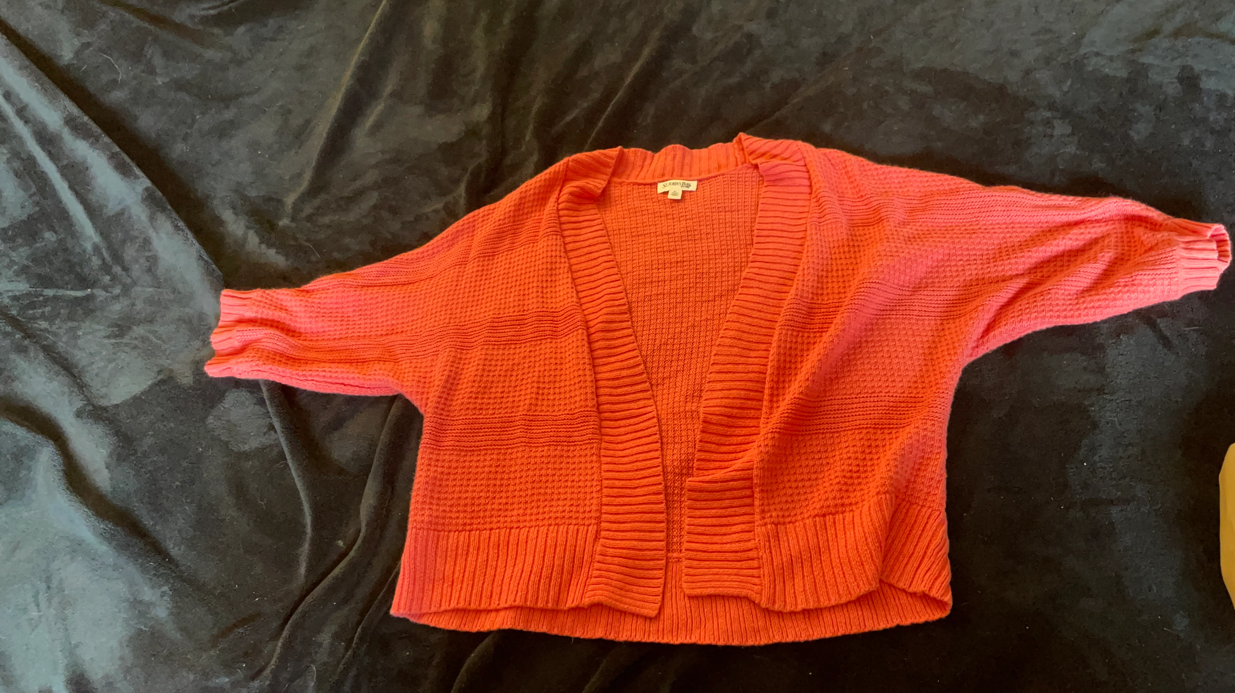St. John's Bay Coral Cardigan
