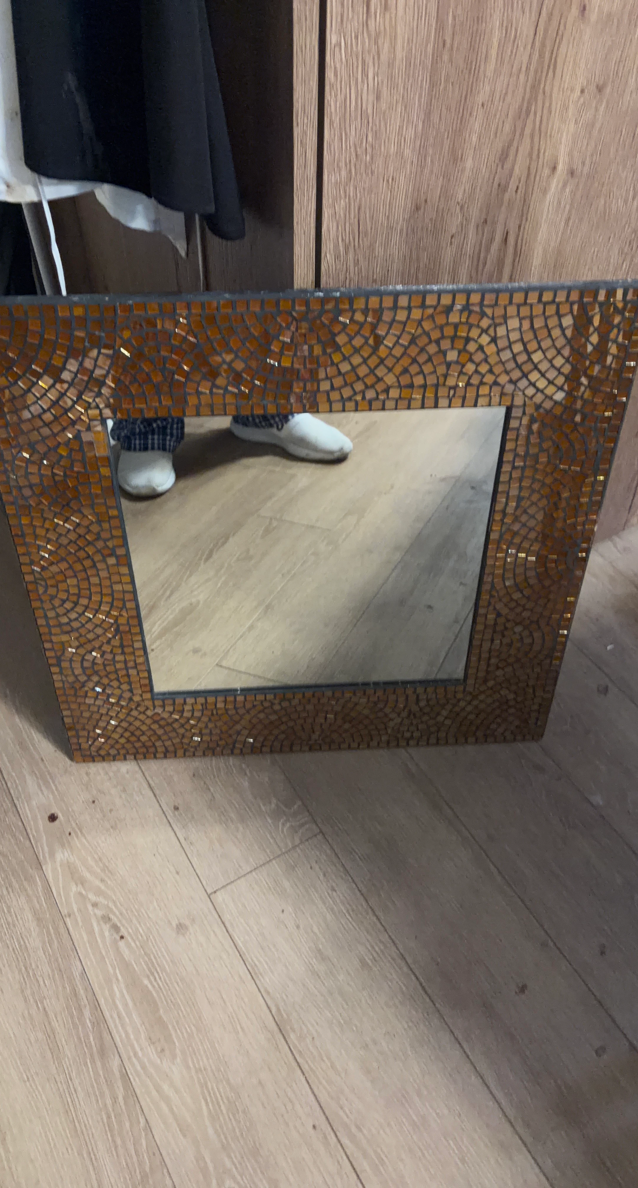 Mosaic Framed Wall Mirror