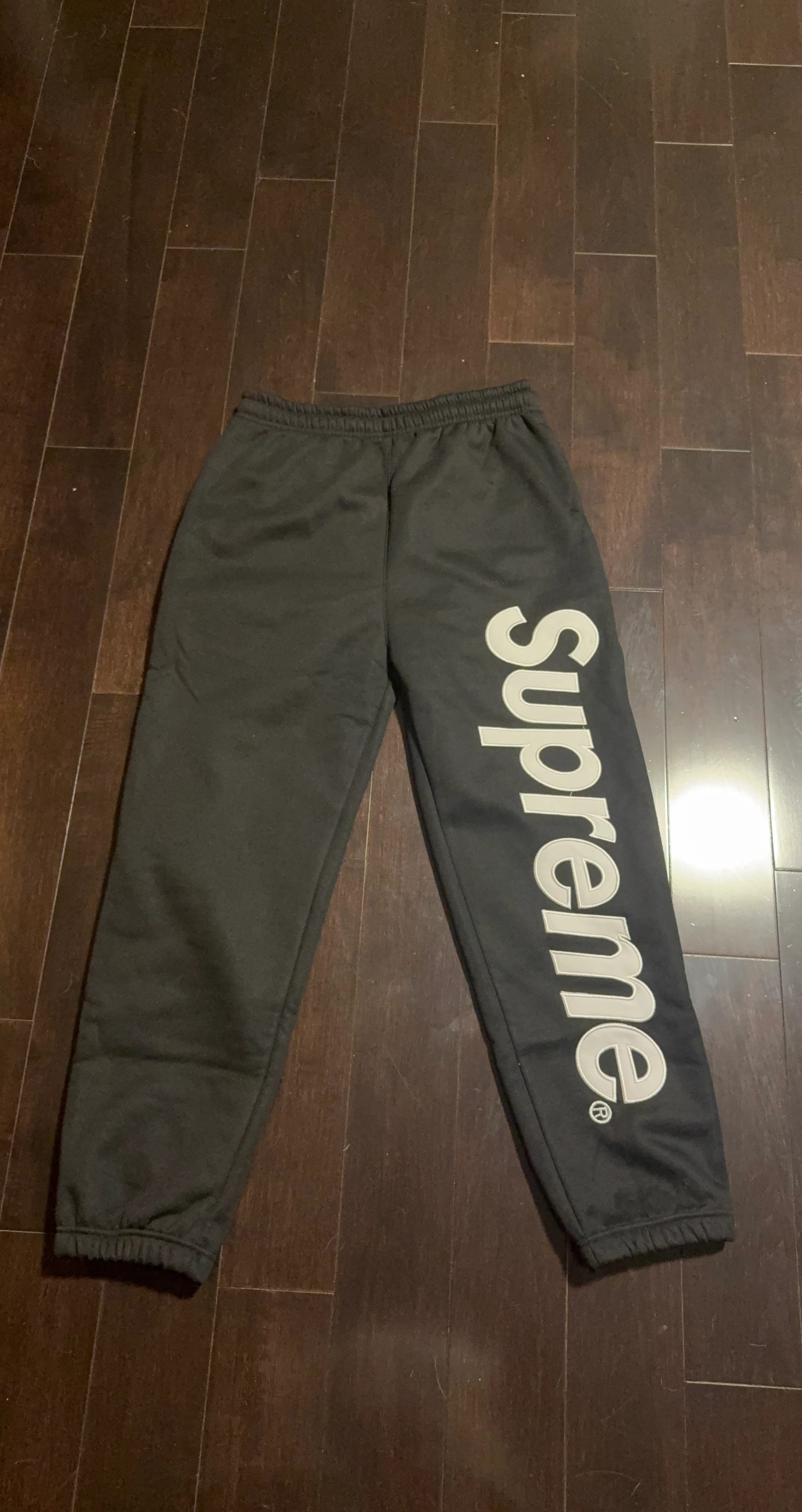 Supreme Black Sweatpants