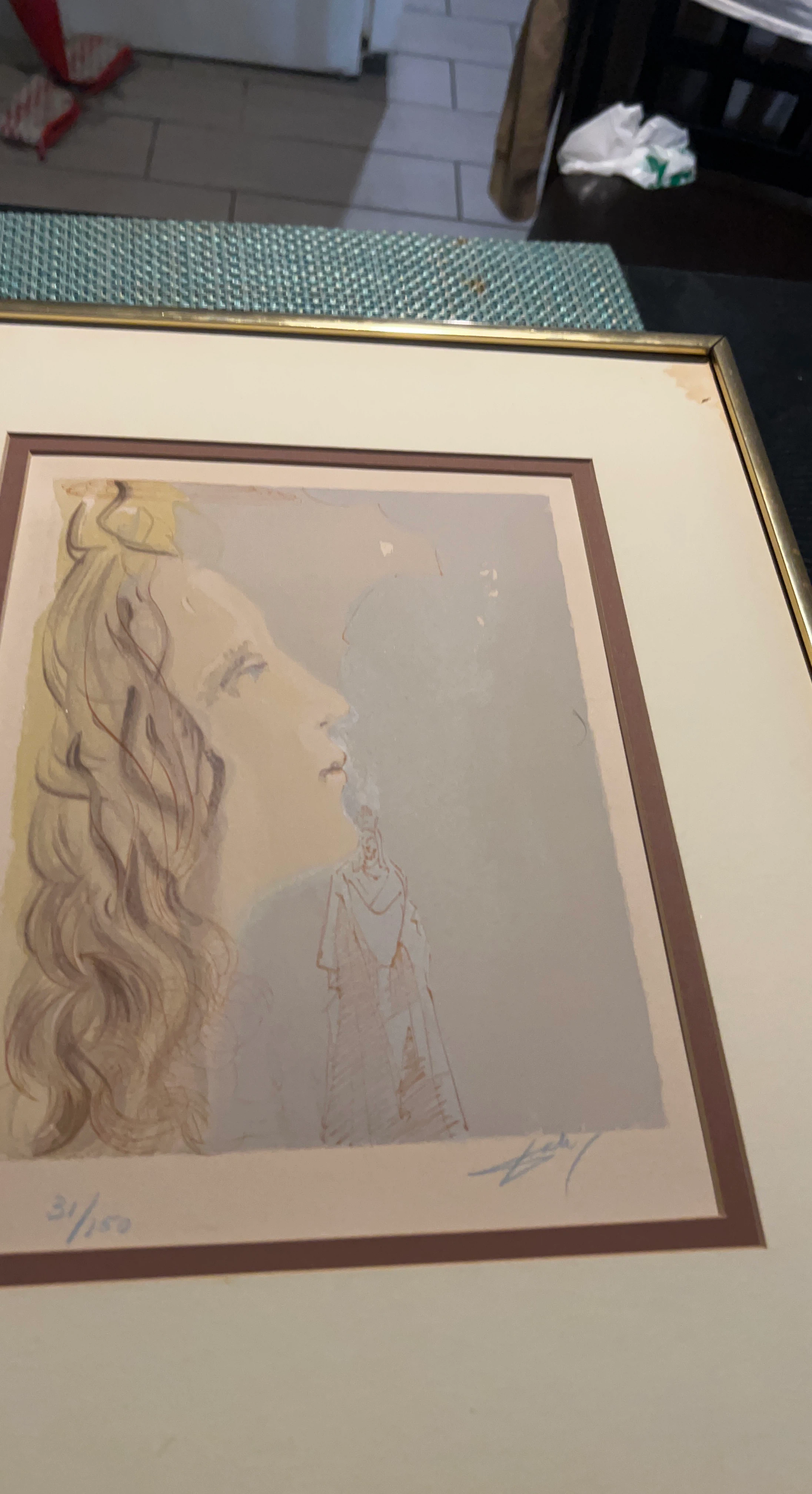 Salvador Dali Limited Edition Print 31/150