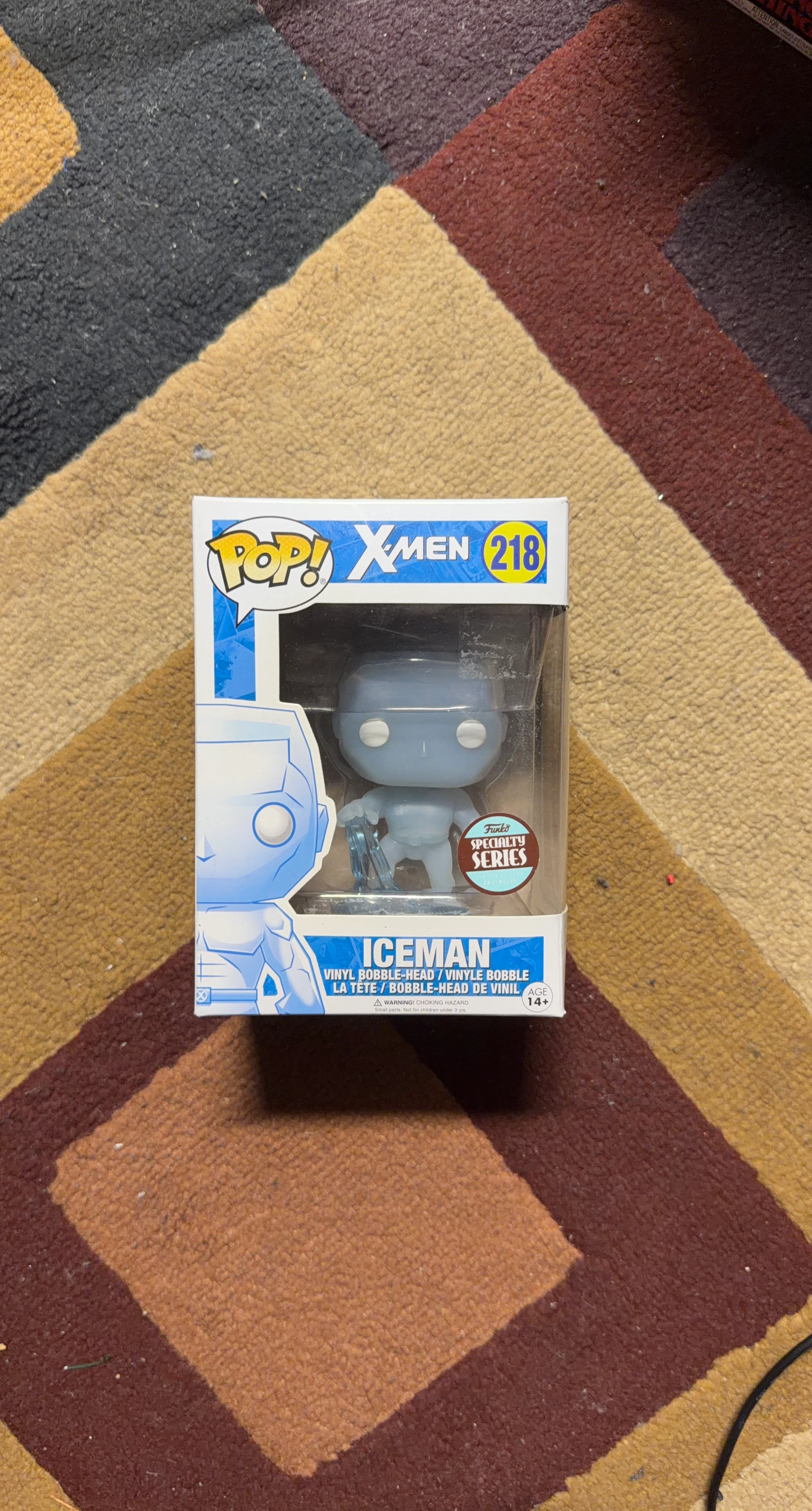 Funko Pop X-Men Iceman #218 Specialty Series