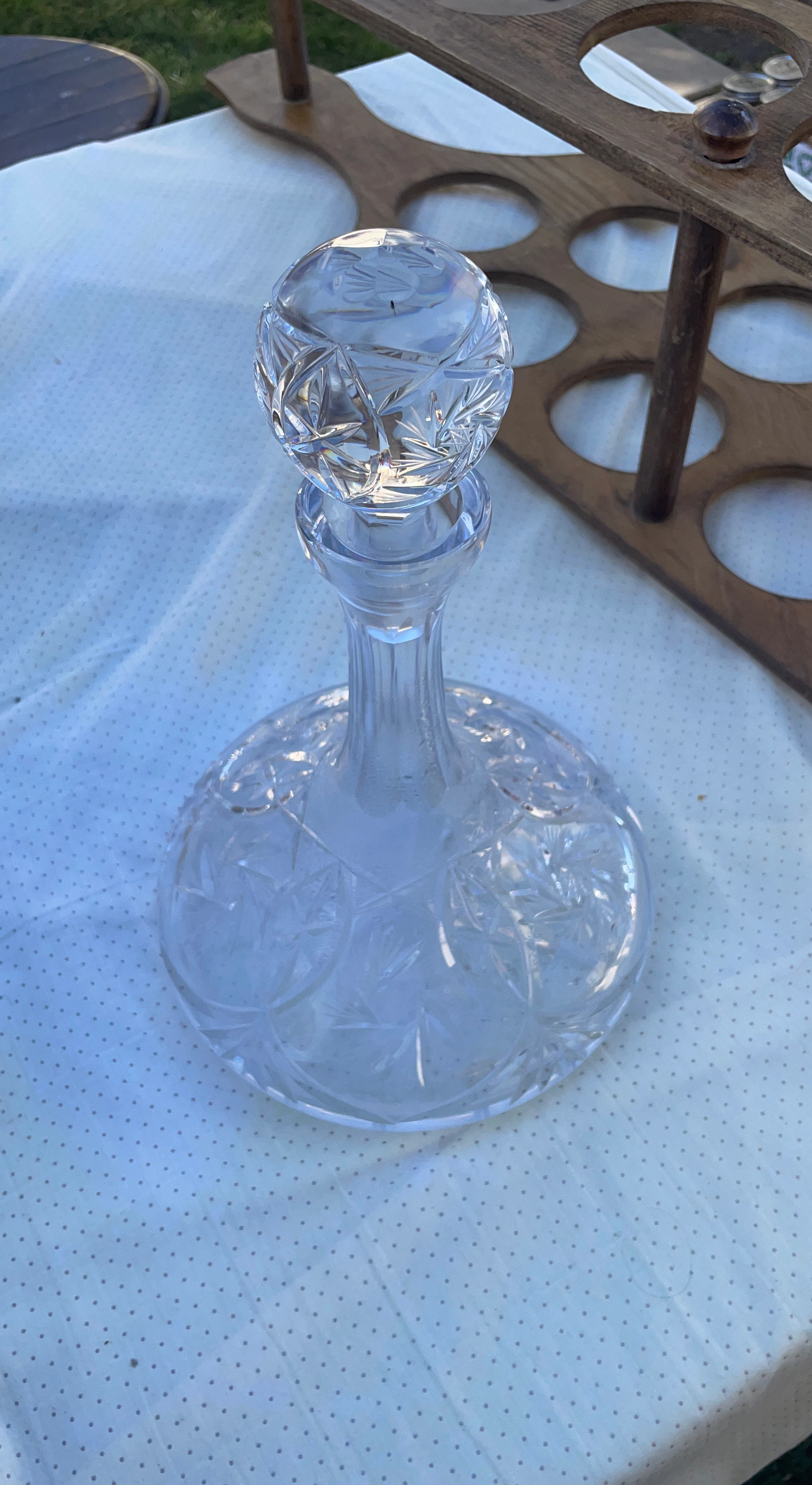 Vintage Crystal Decanter