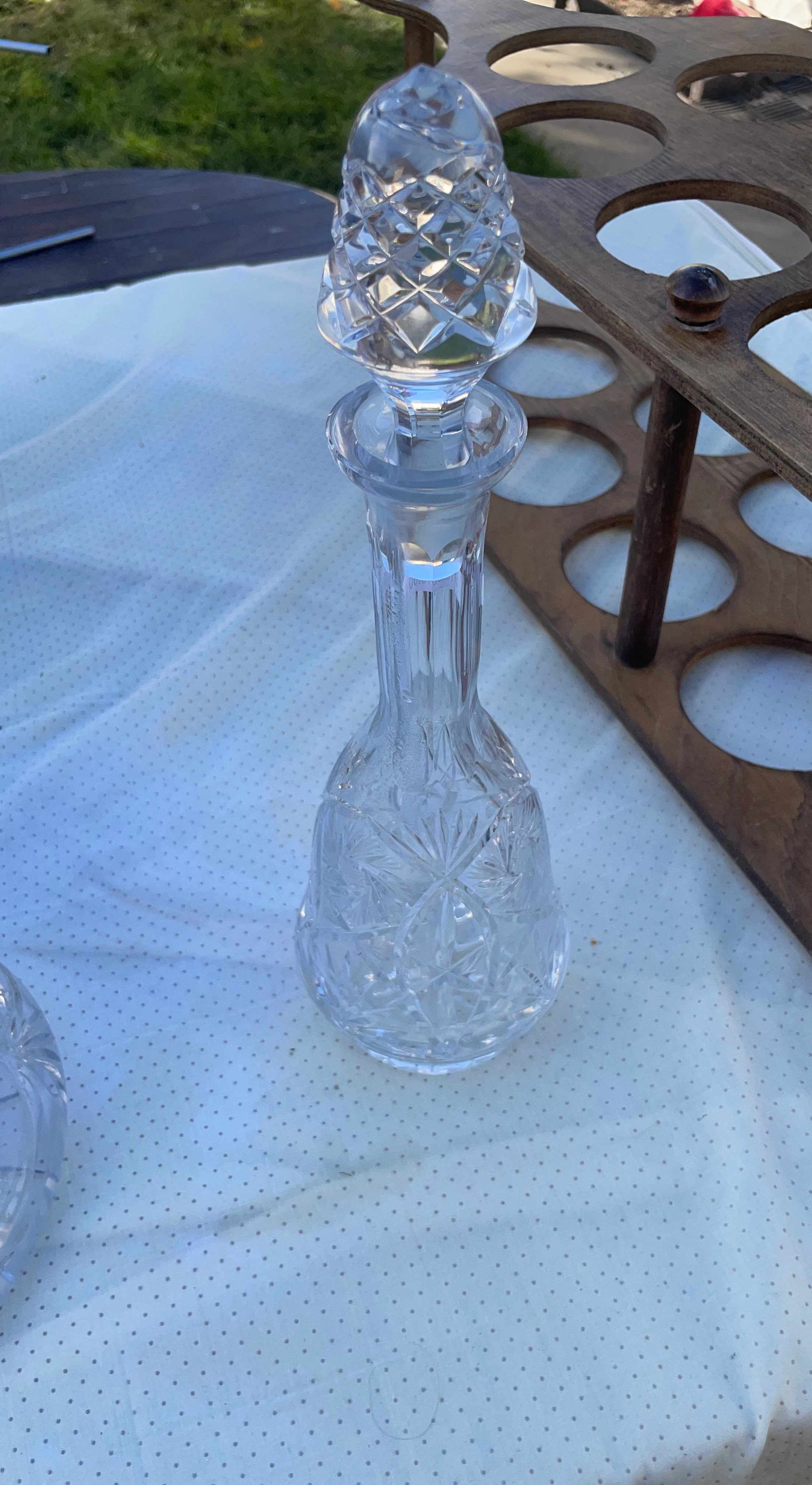 Cut Crystal Decanter