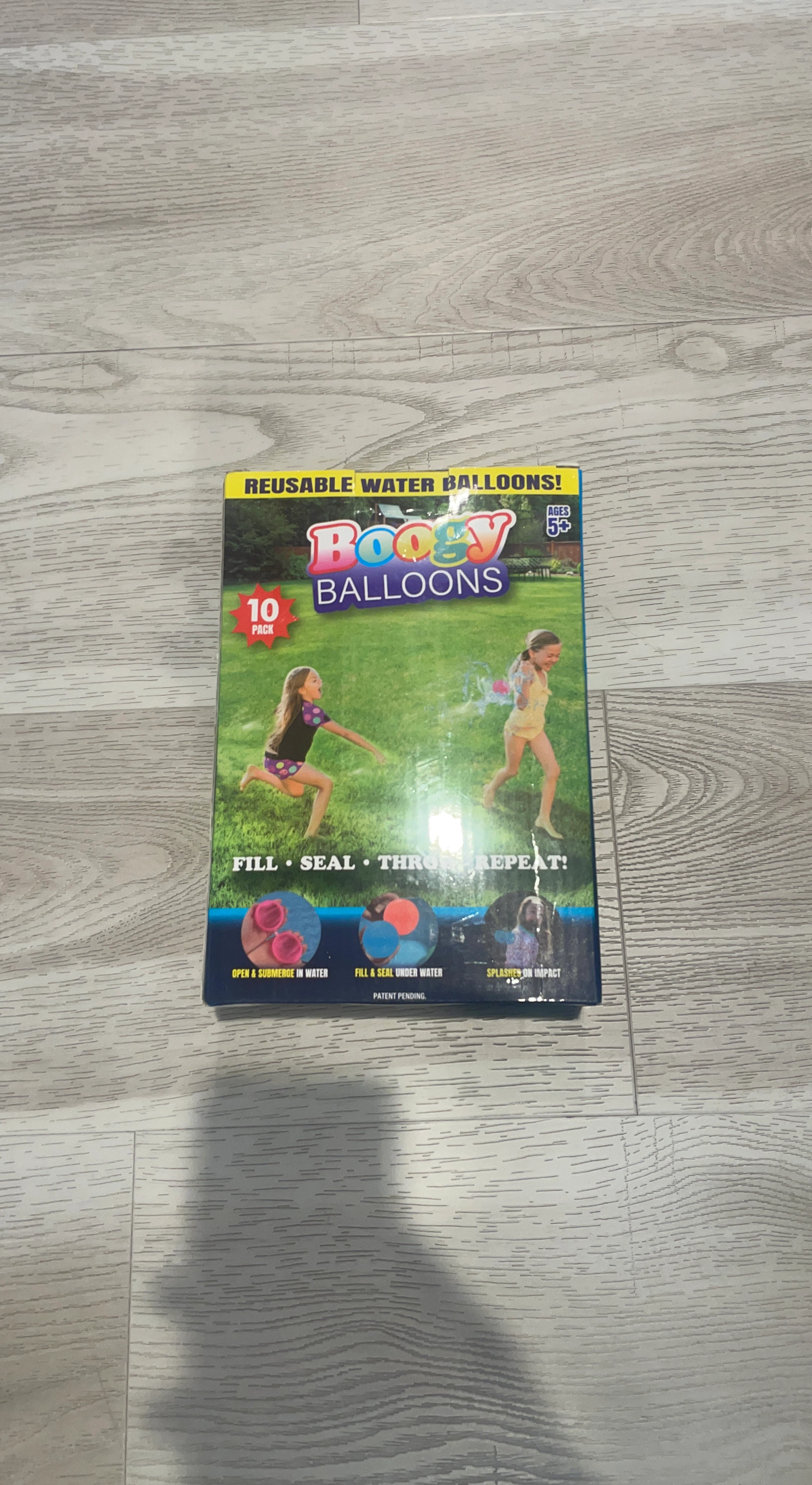 BRAND NEW IN BOX Boogy Balloons Reusable Water Balloons 10 Pack