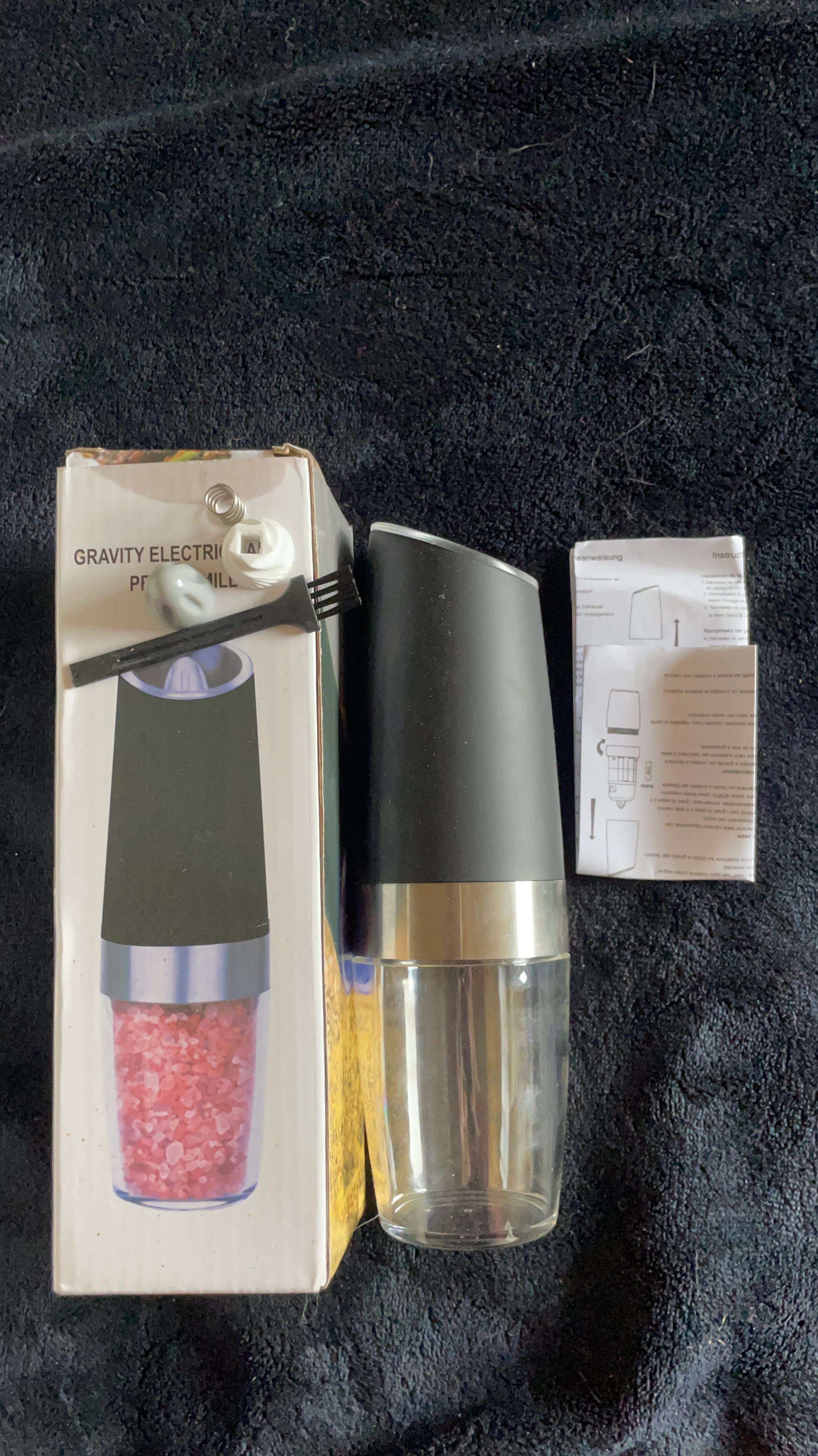 Gravity Electric Pepper Mill
