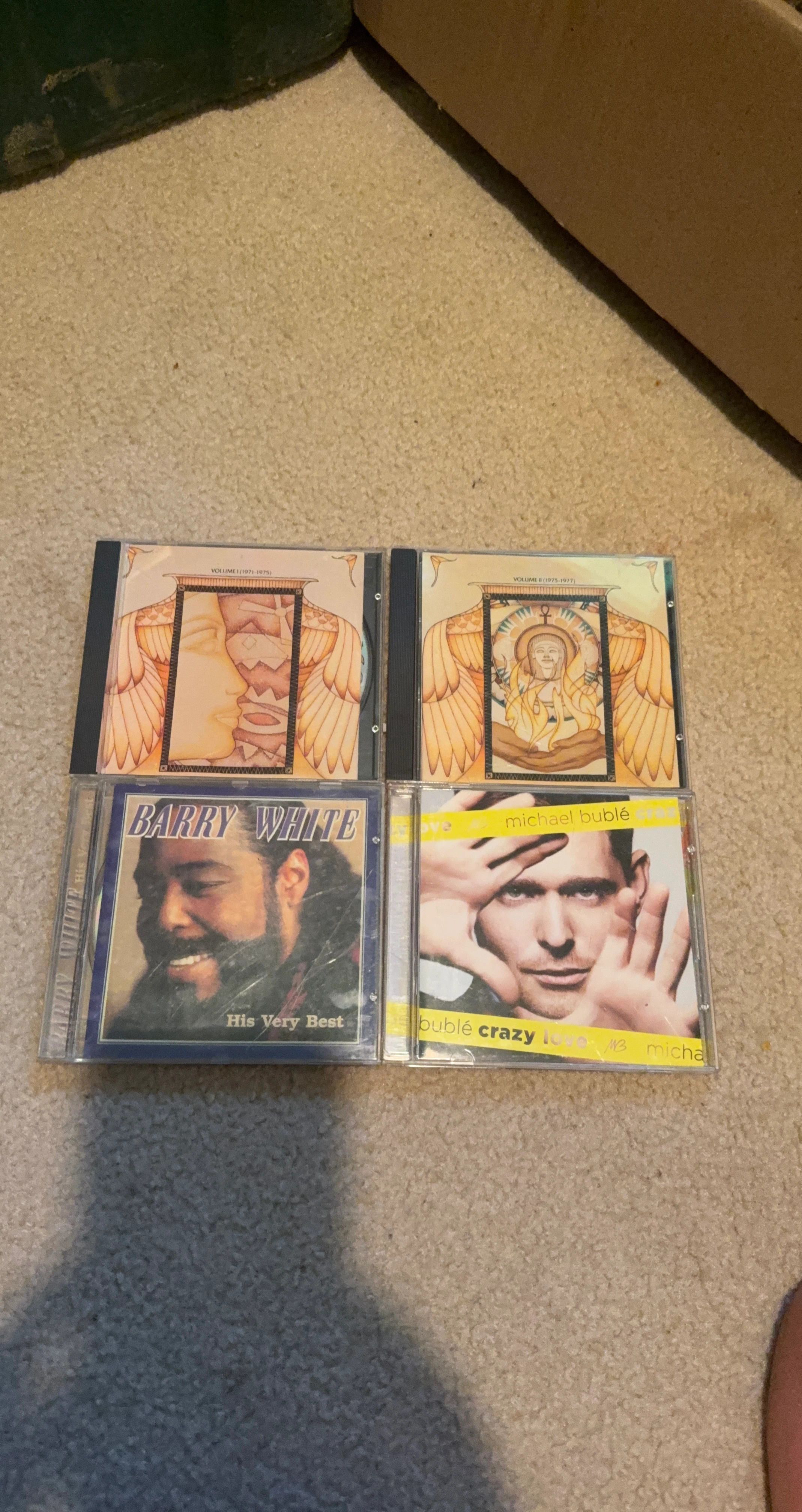 Set of 4 Music CDs