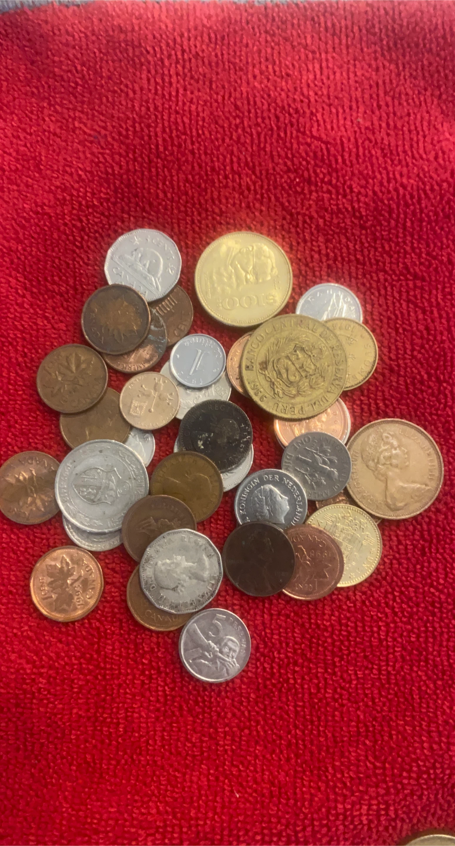 Assorted International Collectible Coins