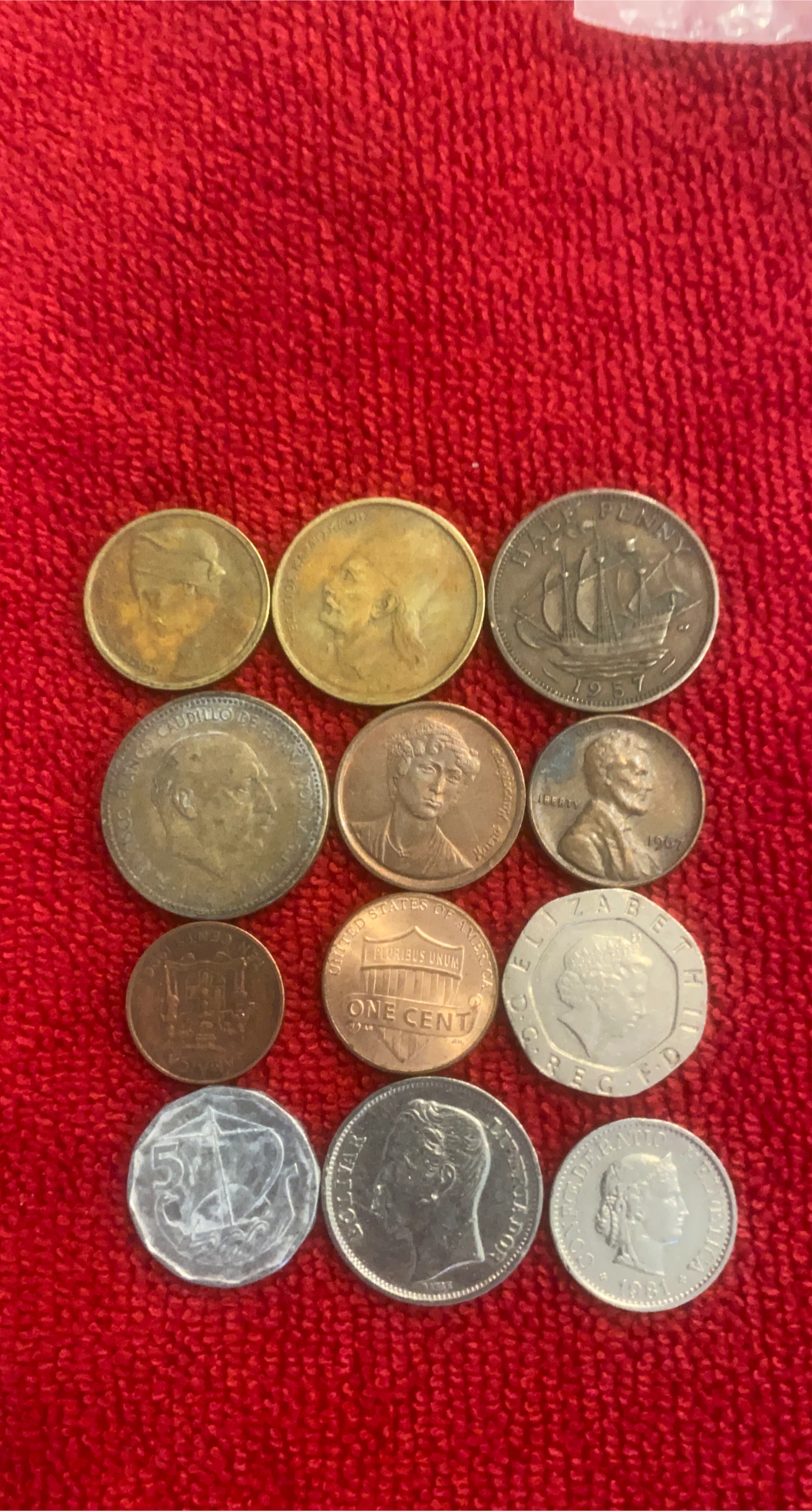 Collection of Assorted International Coins