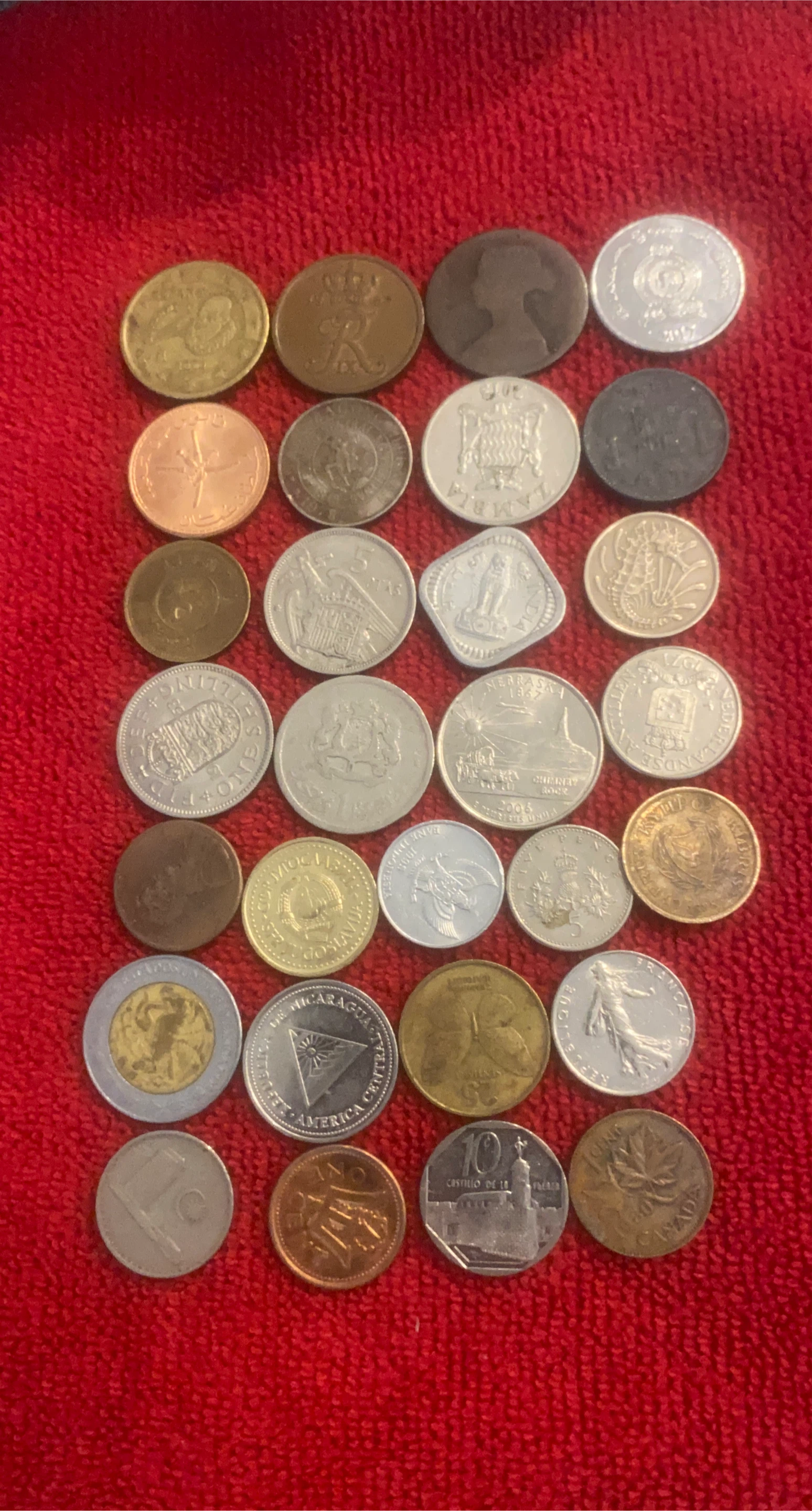 Collection of World Coins