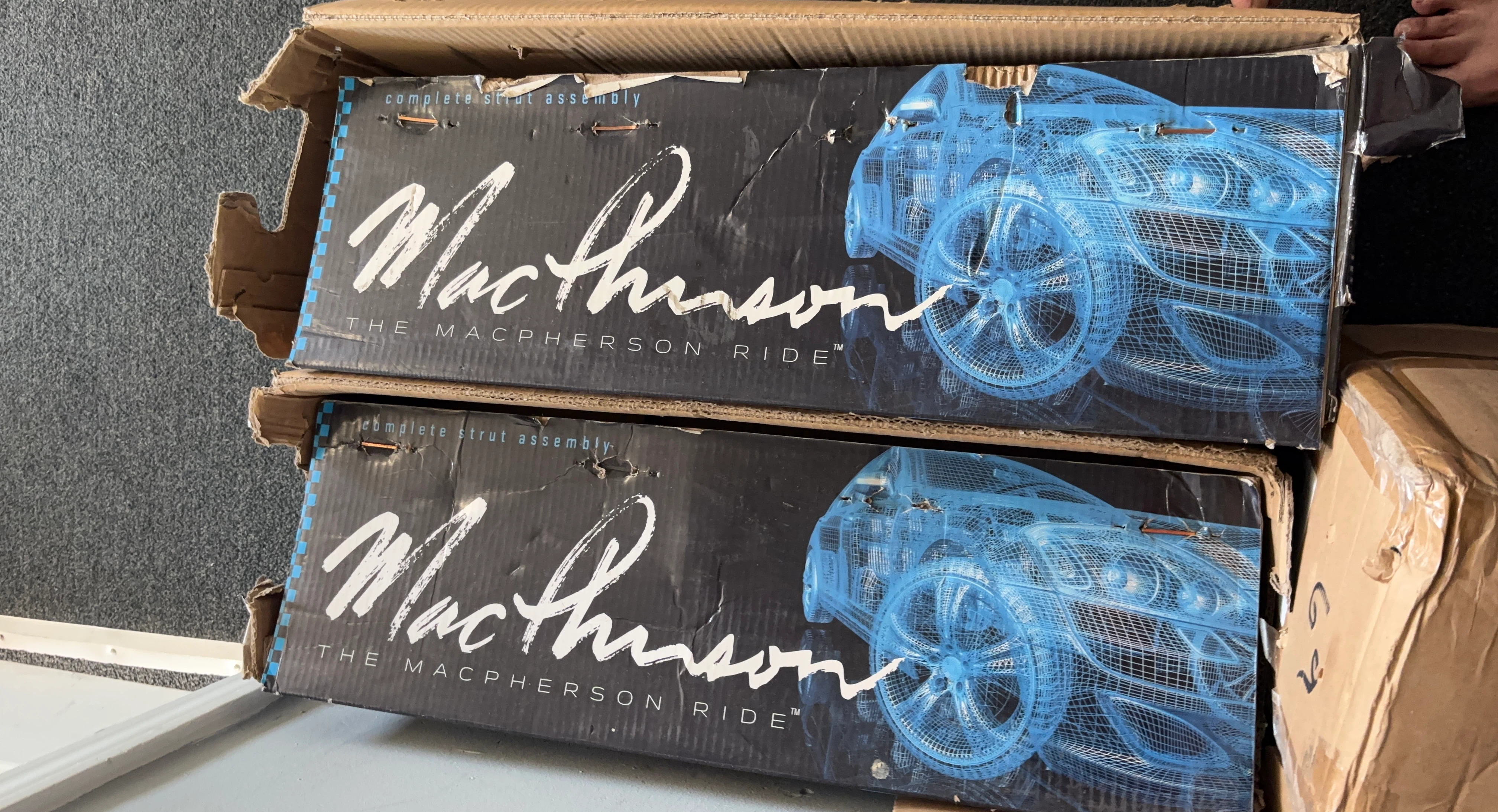 MacPherson Complete Strut Assembly - 2 Pack