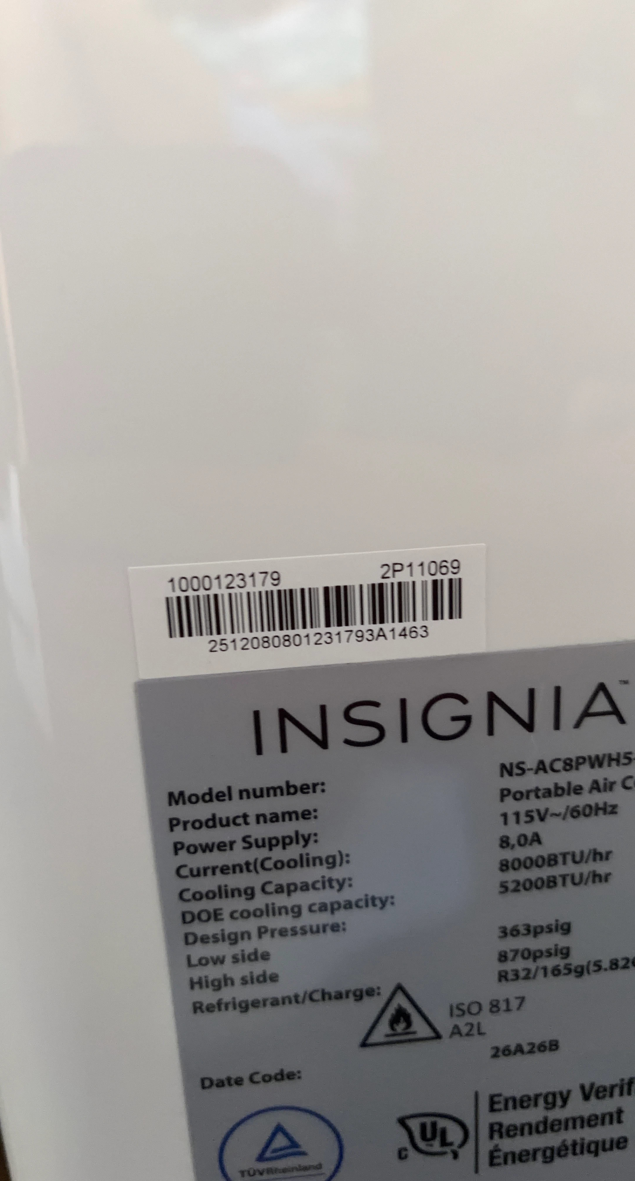 Insignia Portable Air Conditioner - photo 4