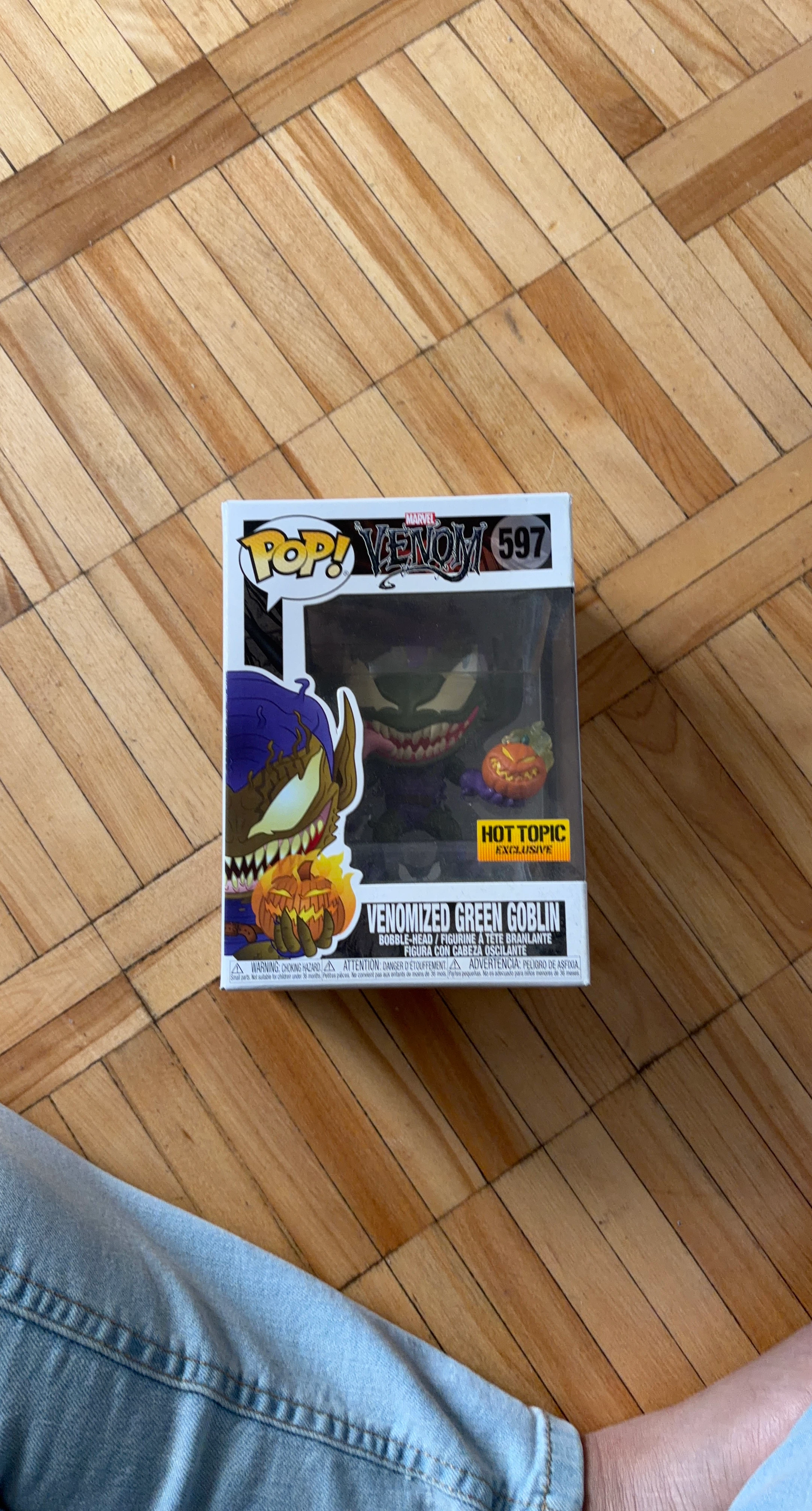 Funko Pop Marvel Venomized Green Goblin 597