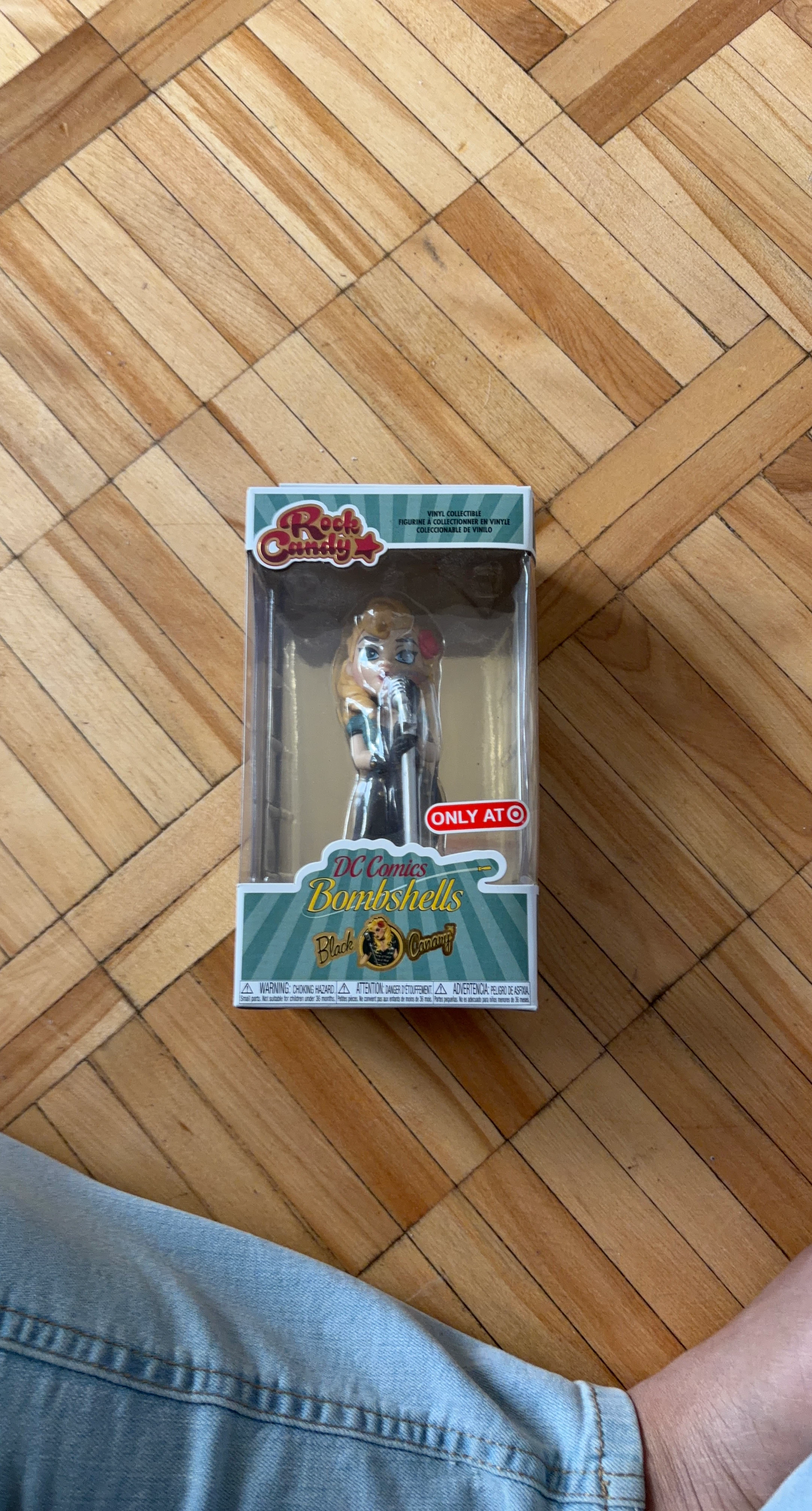 Rock Candy DC Comics Bombshells Black Canary Figure