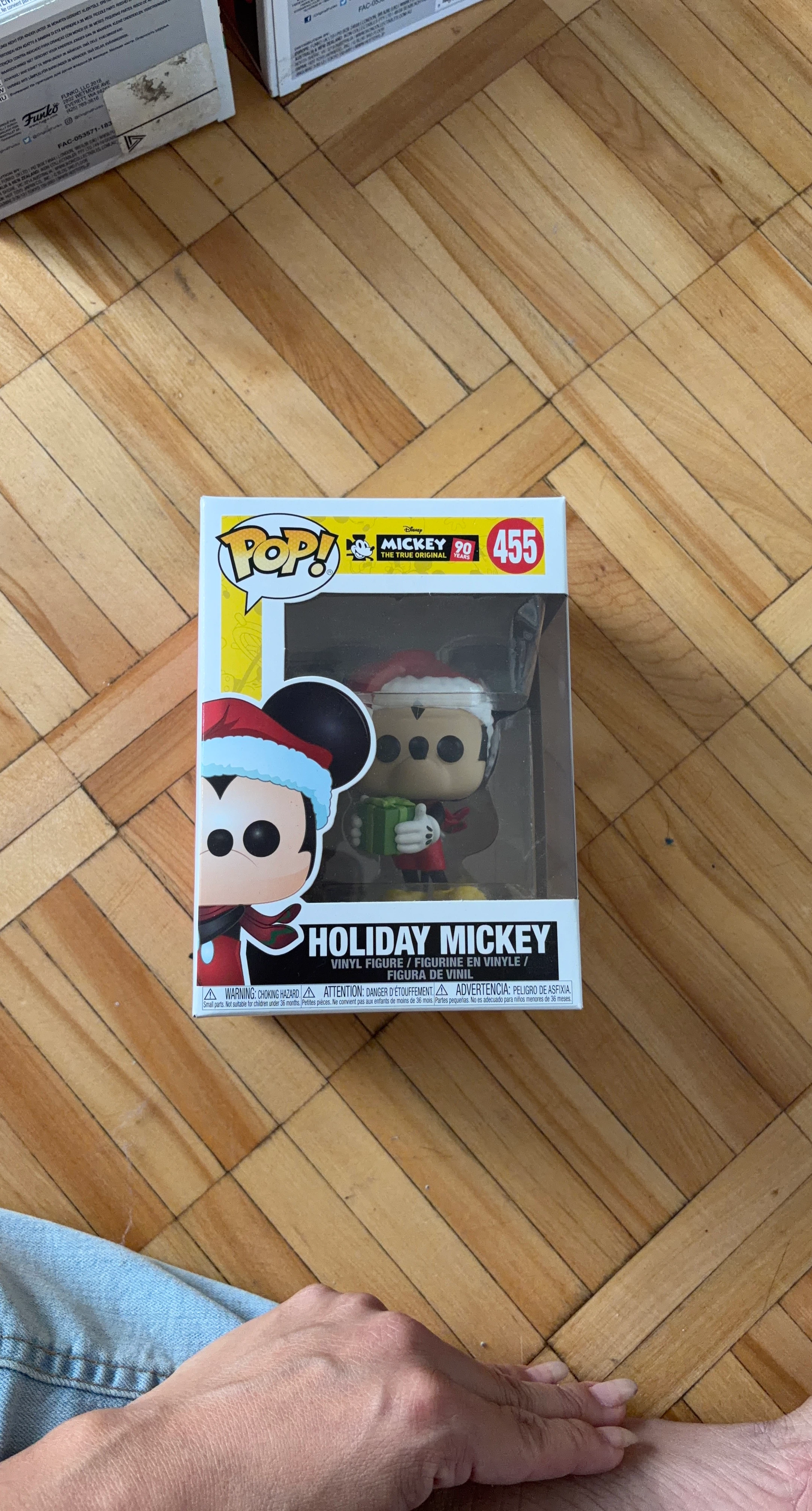 Funko Pop Holiday Mickey Mouse Figure 455